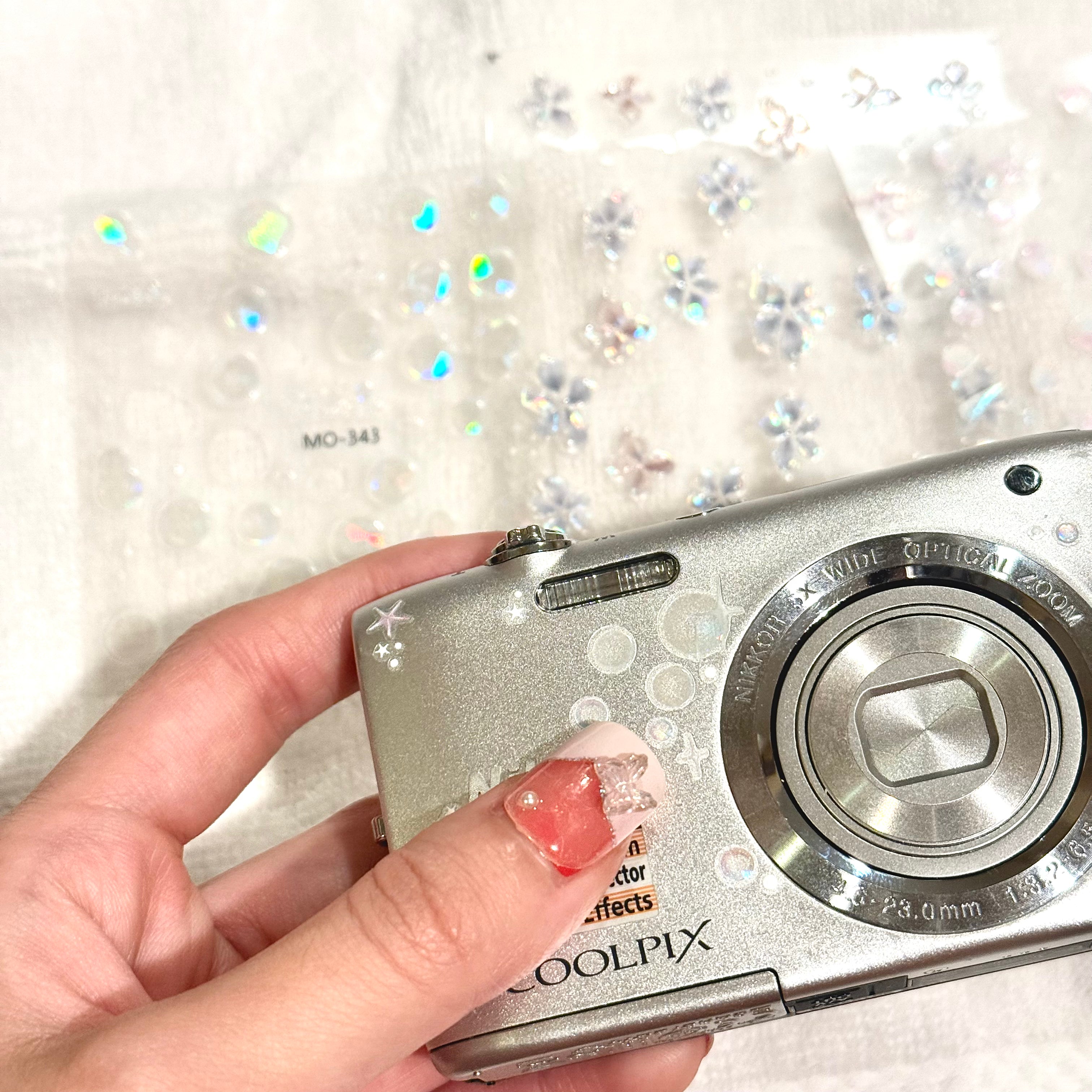 Bubble & Sea DIY Digicam Sticker