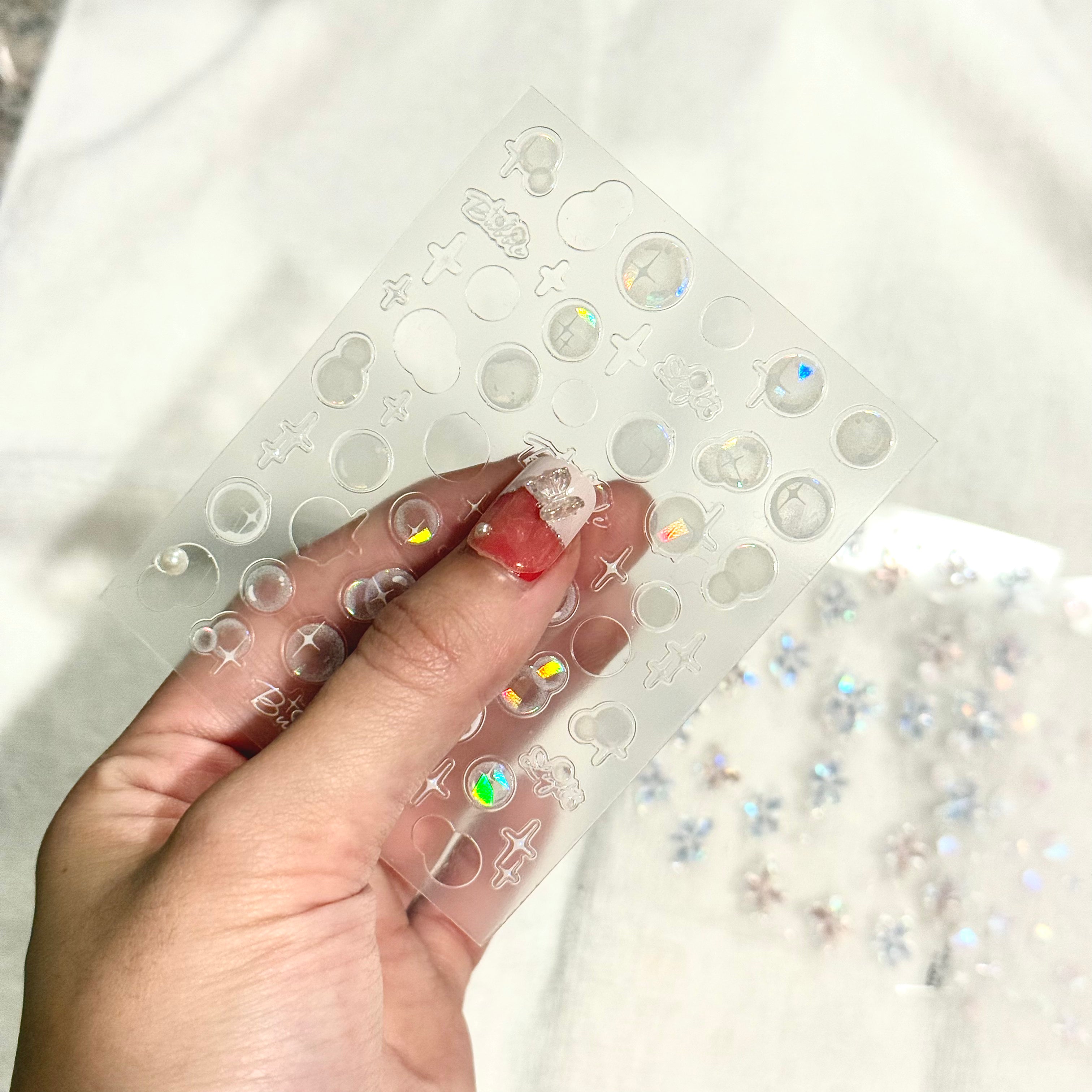 Bubble & Sea DIY Digicam Sticker