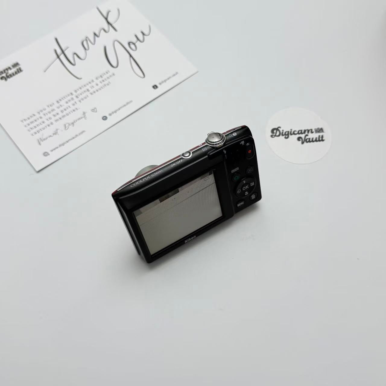 NIKON COOLPIX S2600 [RED]