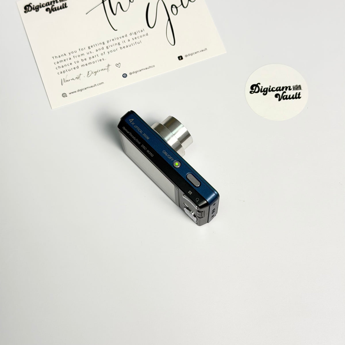 SONY CYBERSHOT DSC-W350 [BLUE] - TEAM FAV✮