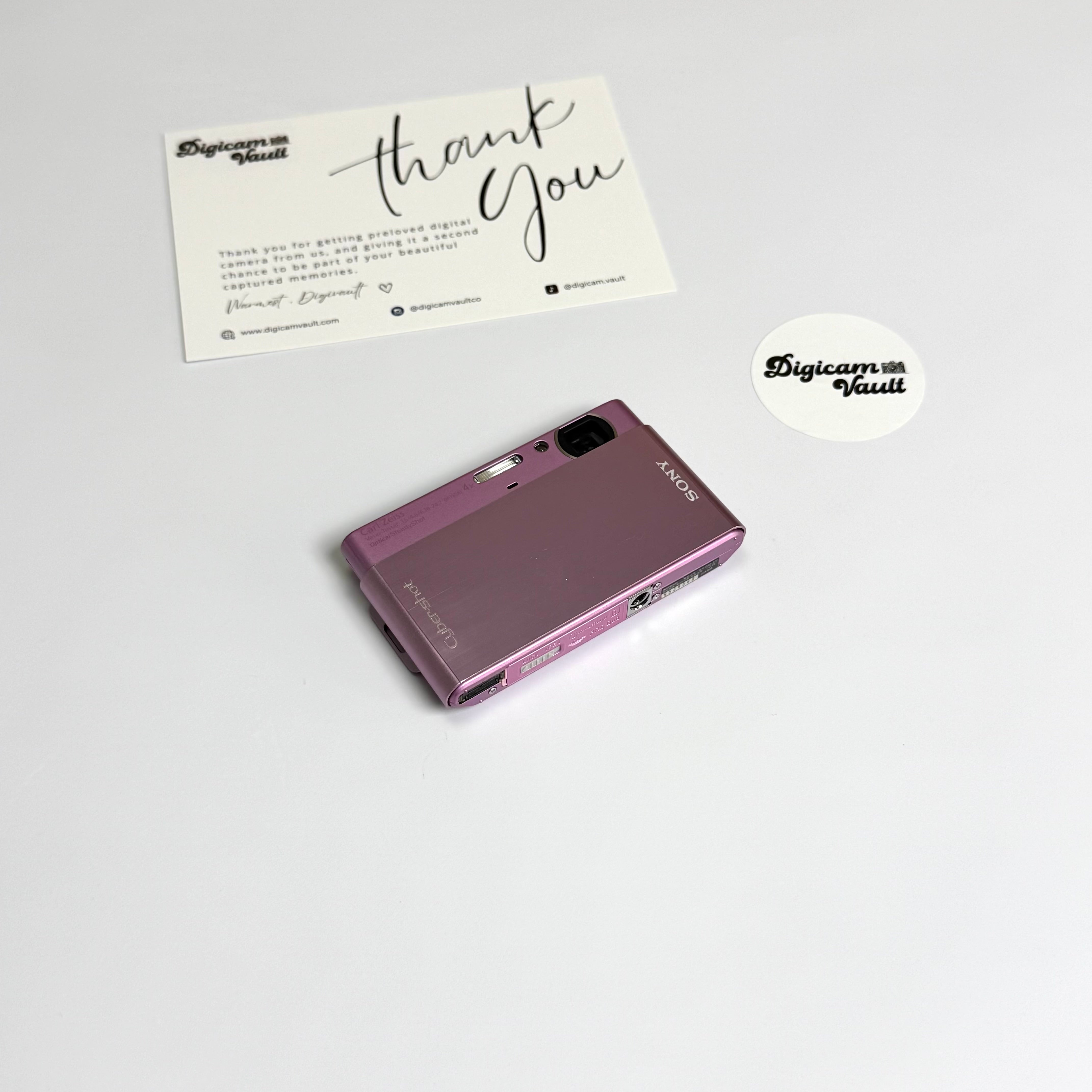 SONY CYBERSHOT T77 [PINK]