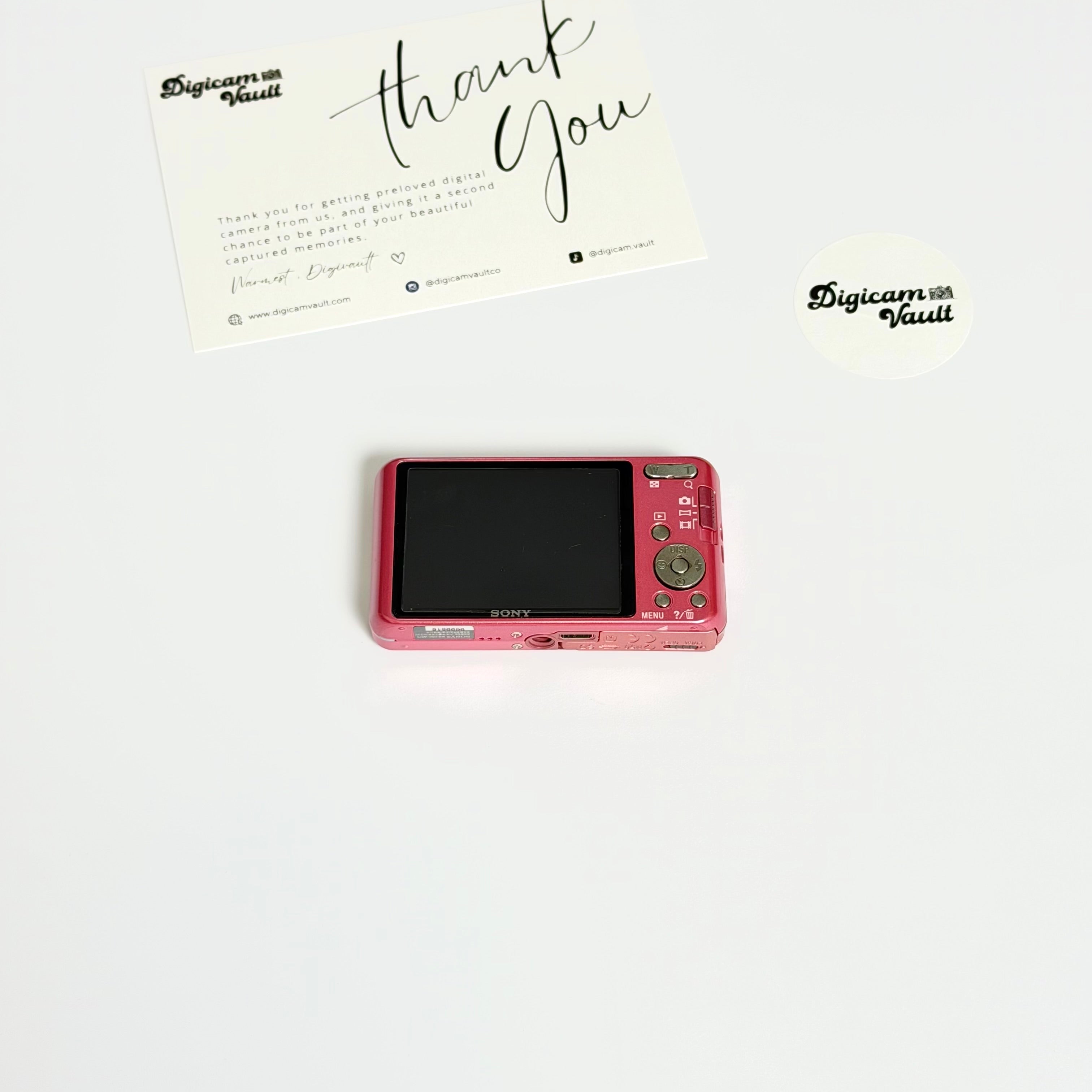 SONY CYBERSHOT W570 [PINK] - TEAM FAV✮
