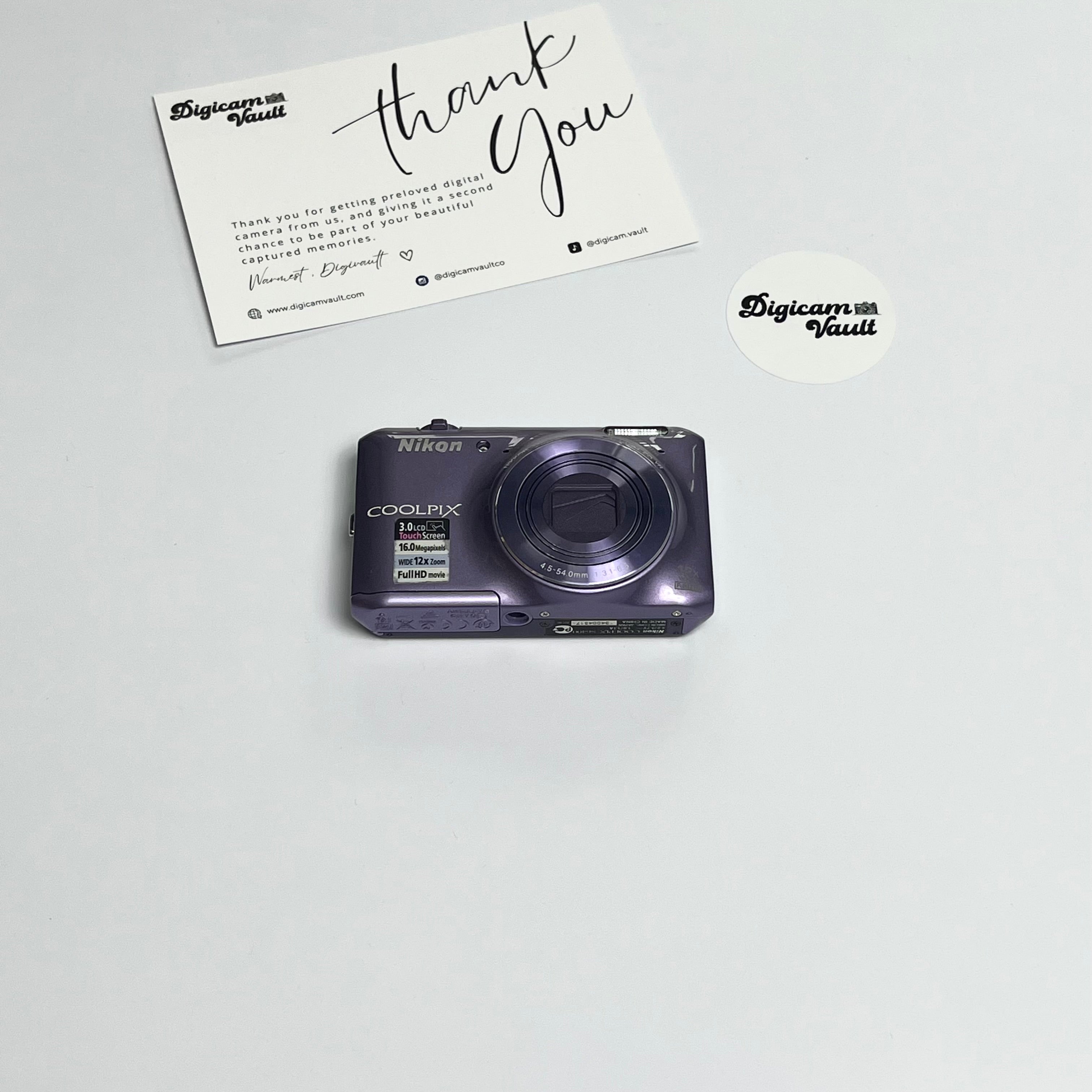 NIKON COOLPIX S6400 [PURPLE]
