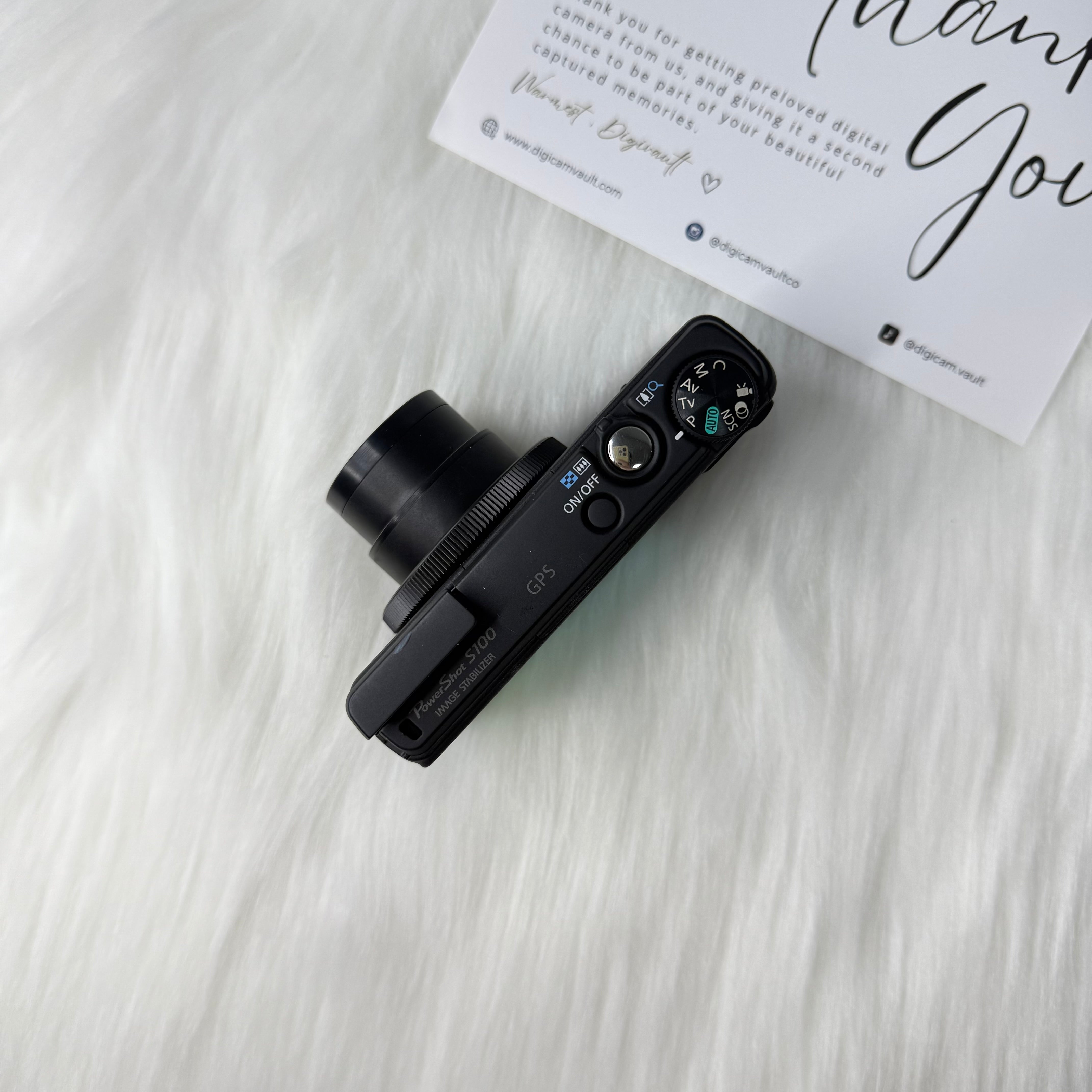 CANON POWERSHOT S100 [BLACK]