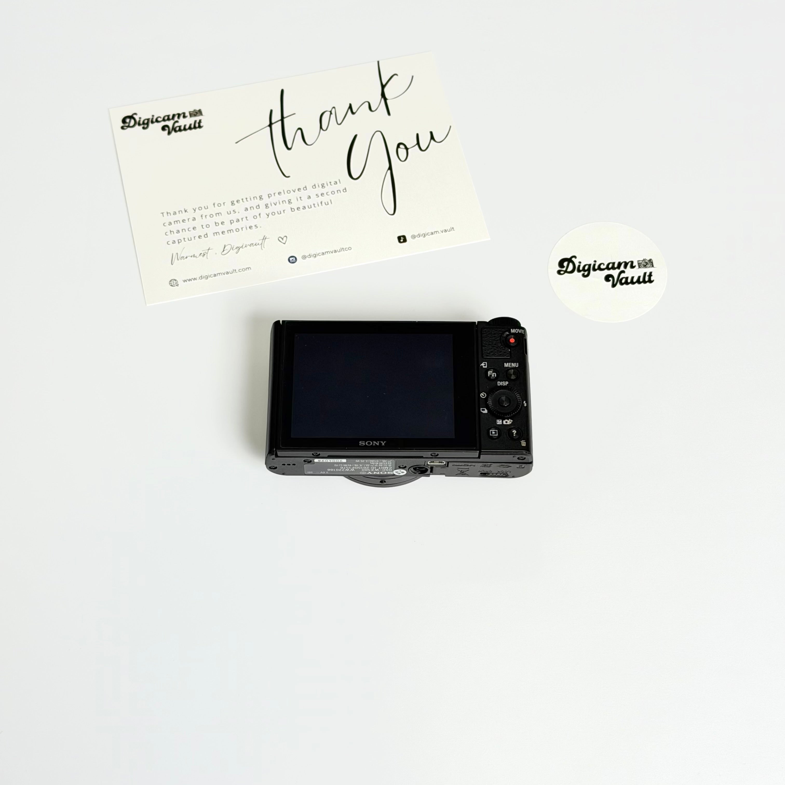 SONY CYBERSHOT DSC-WX500 [BLACK]