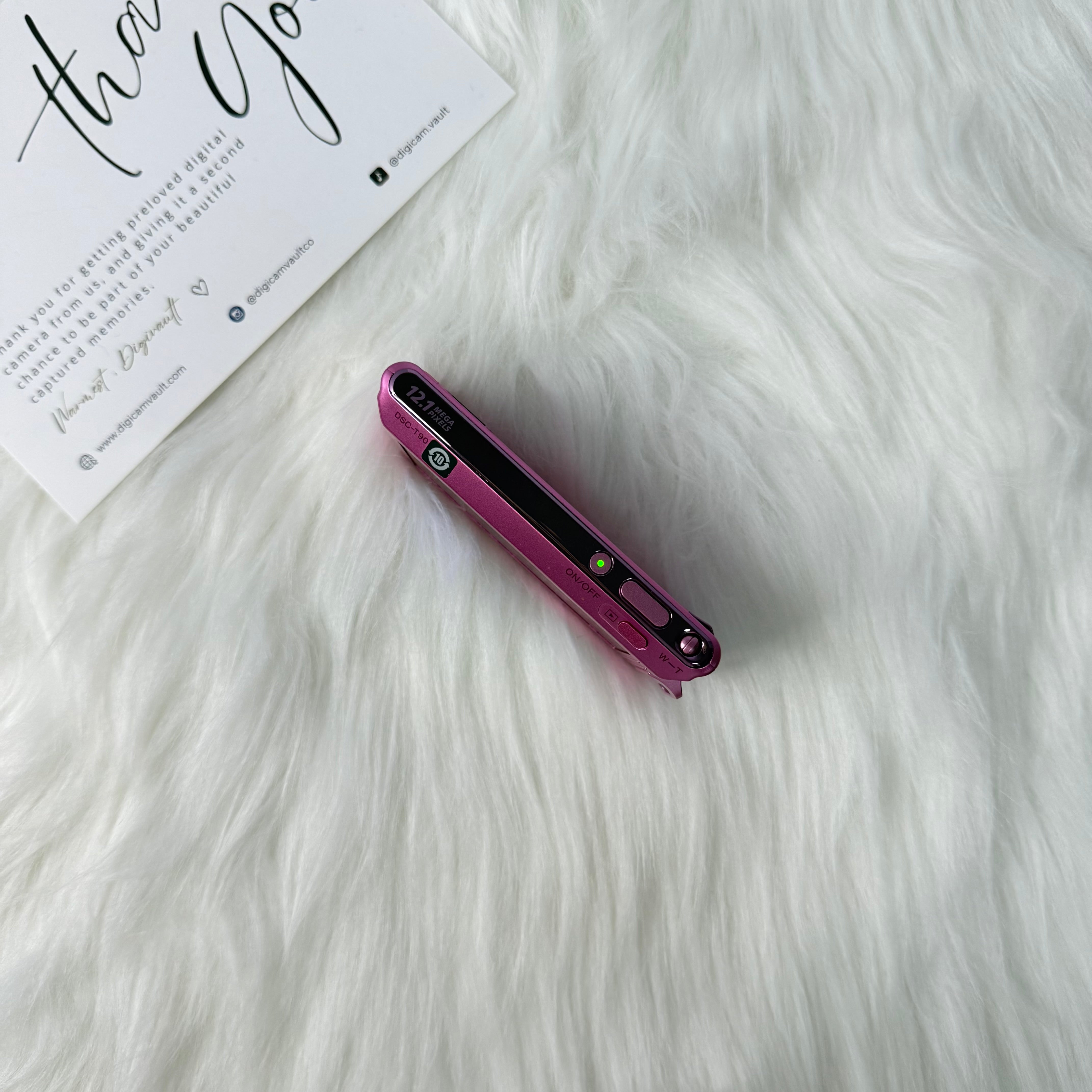 SONY CYBERSHOT DSC-T90 [PINK]