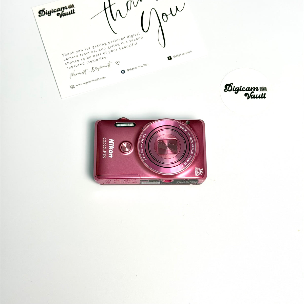 NIKON COOLPIX S6900 [PINK] - RARE