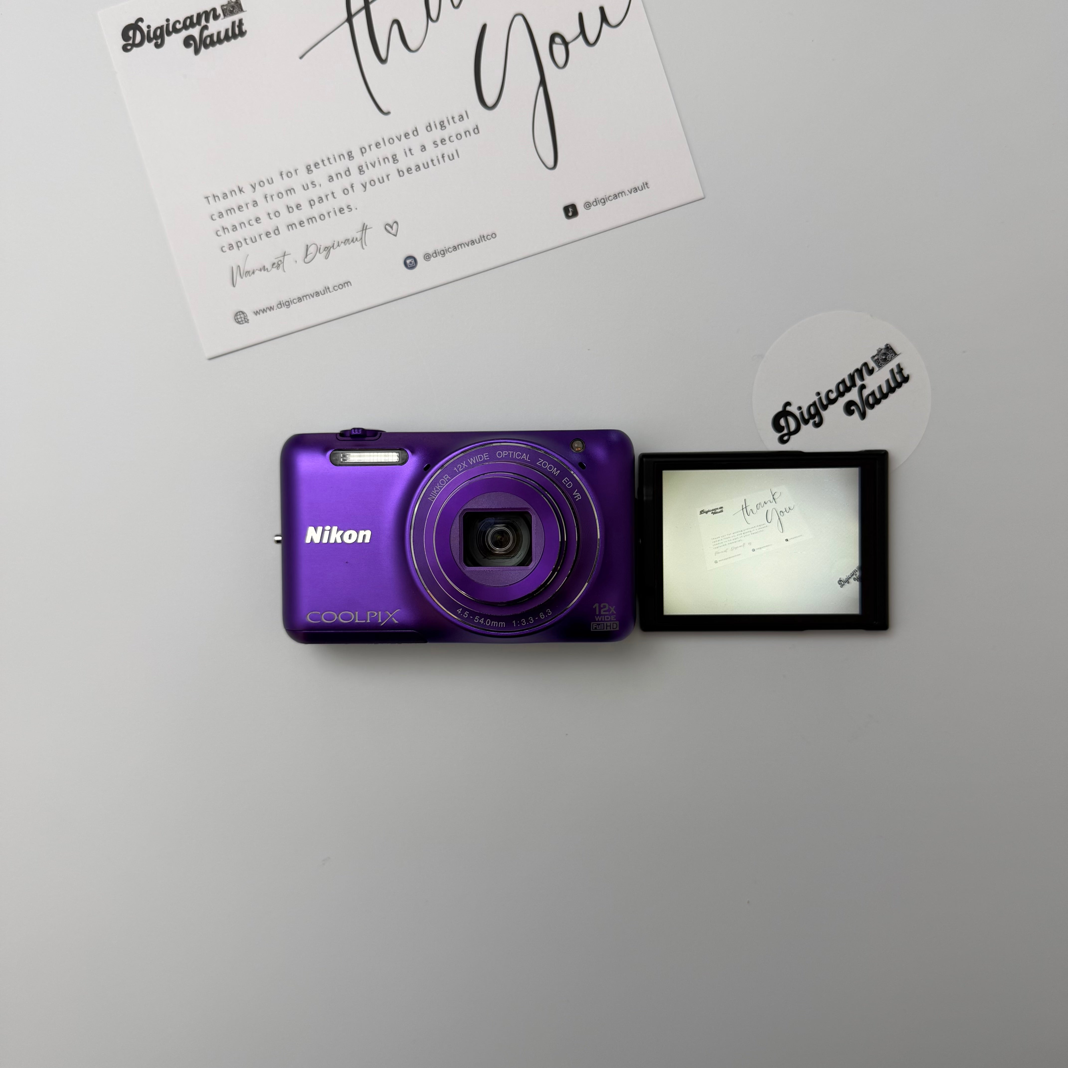 NIKON COOLPIX S6600 [PURPLE]
