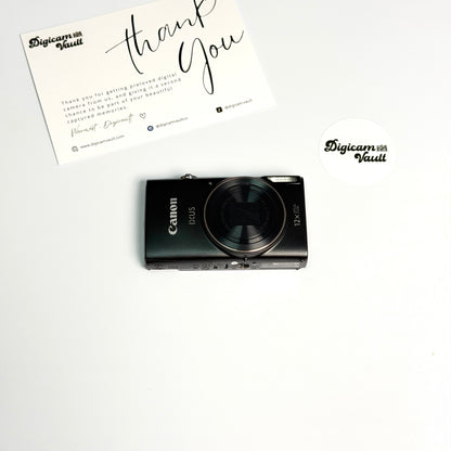 CANON POWERSHOT ELPH 360 HS / IXUS 285 [BLACK] - POPULAR ✮