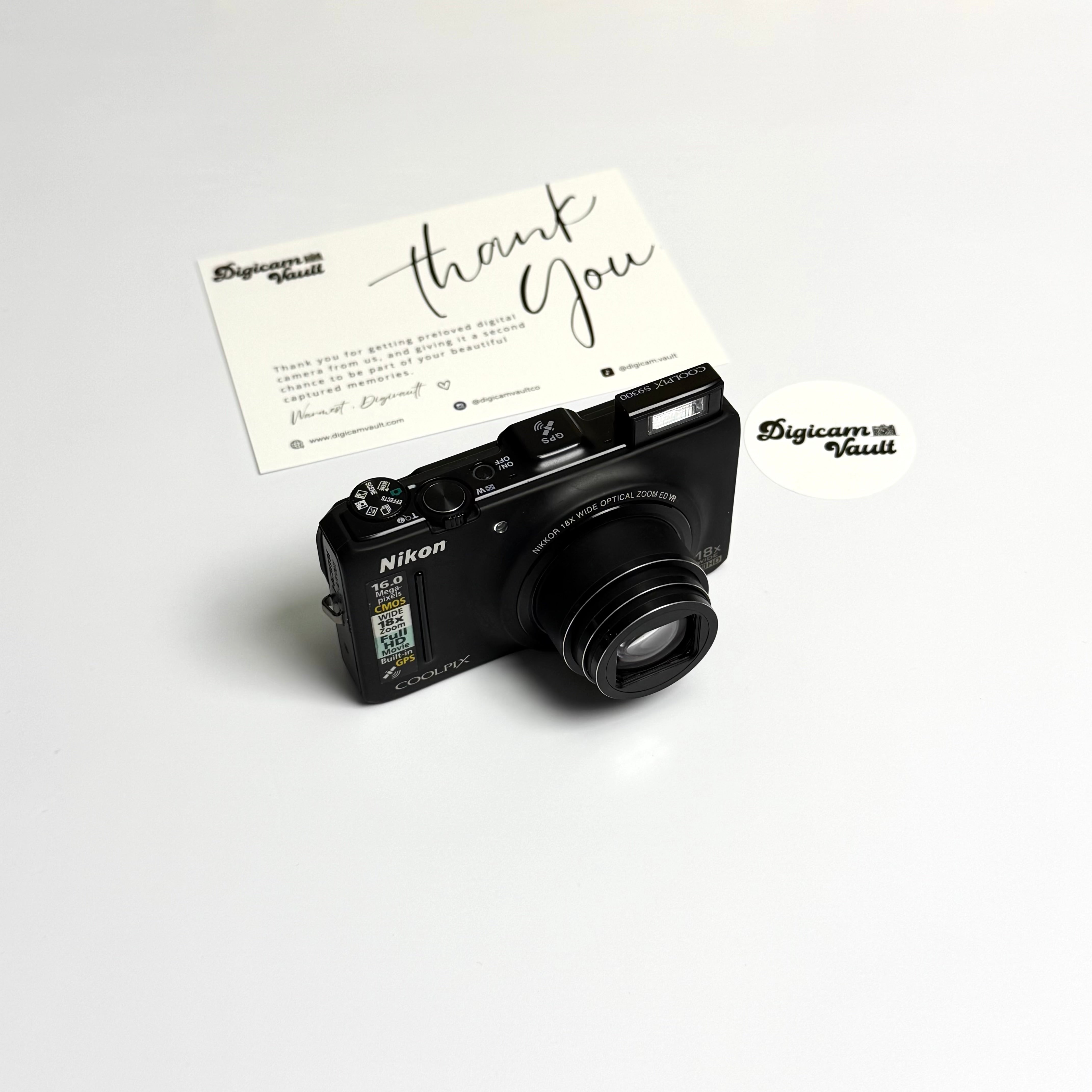 NIKON COOLPIX S9300 [BLACK]