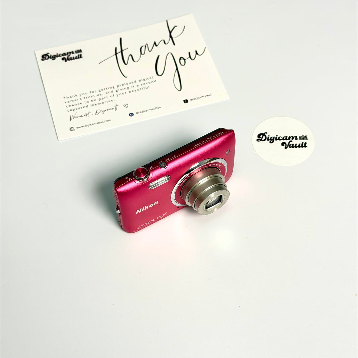 NIKON COOLPIX S3500 [PINK]