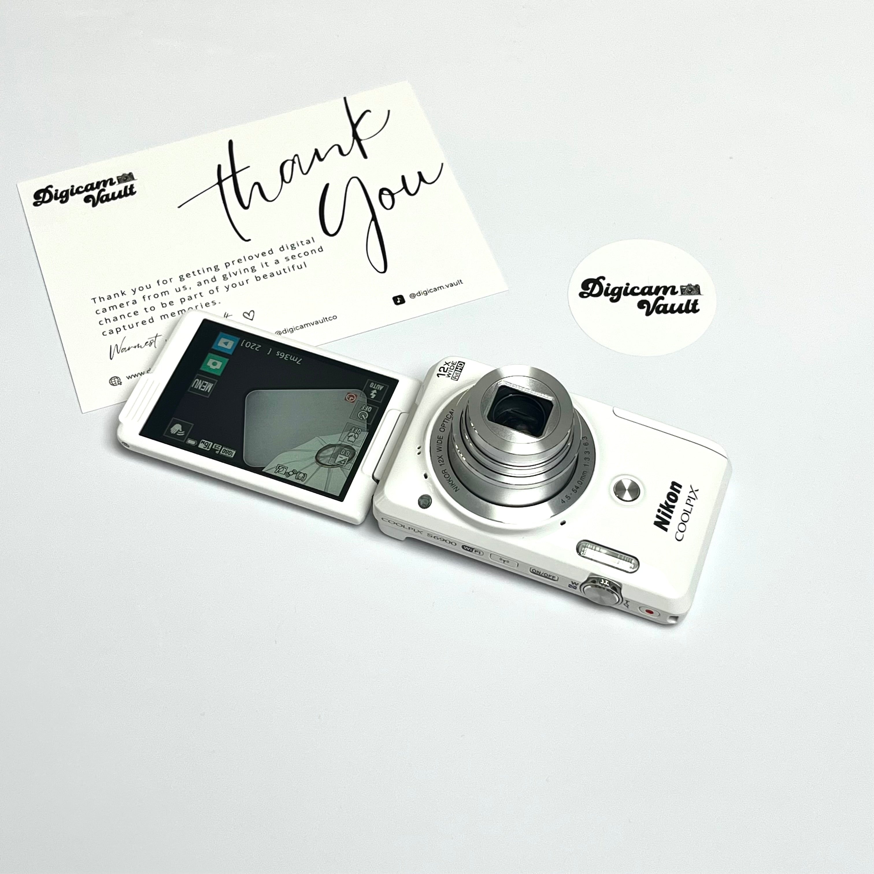NIKON COOLPIX S6900 [WHITE]