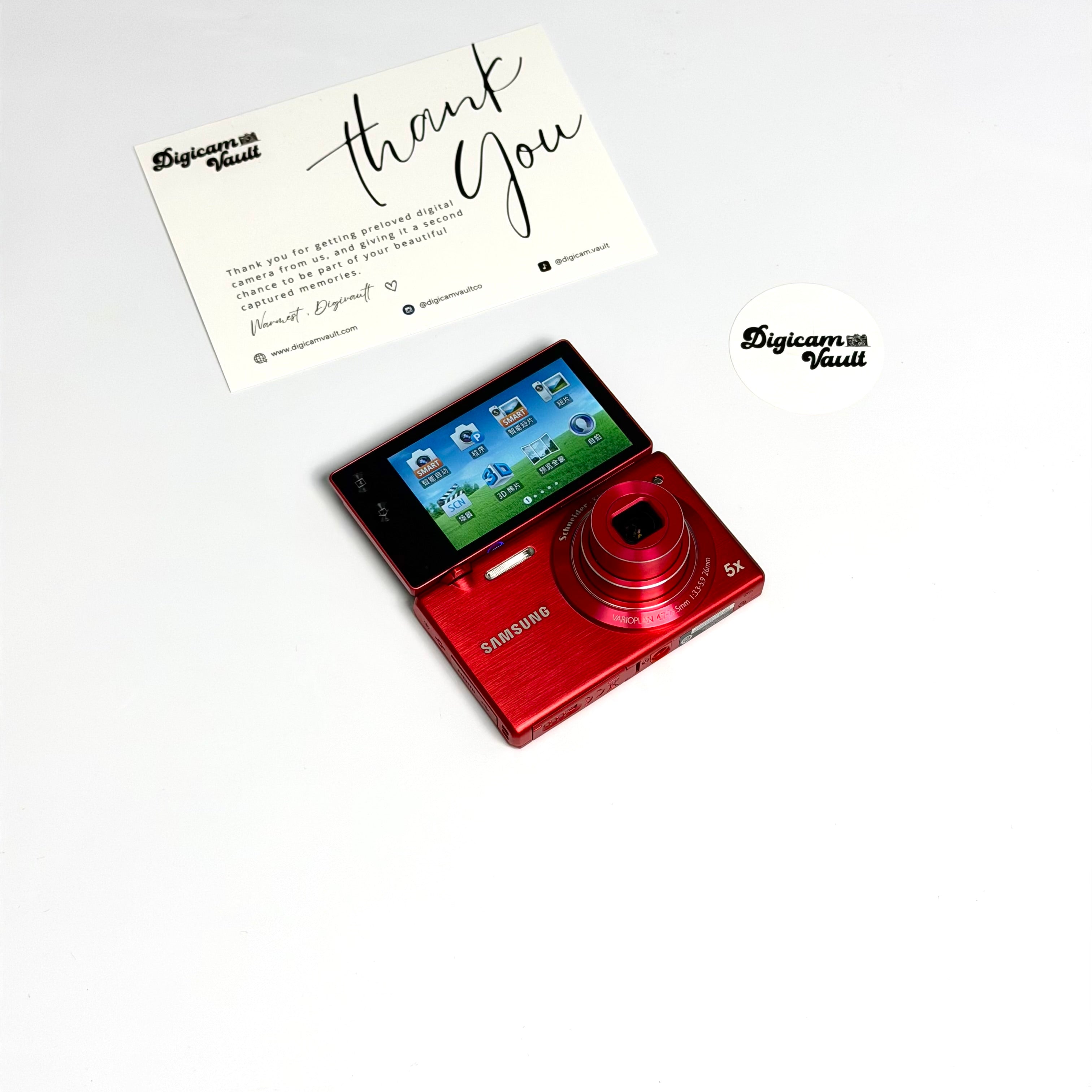 SAMSUNG MV800 [RED] - RARE ✮