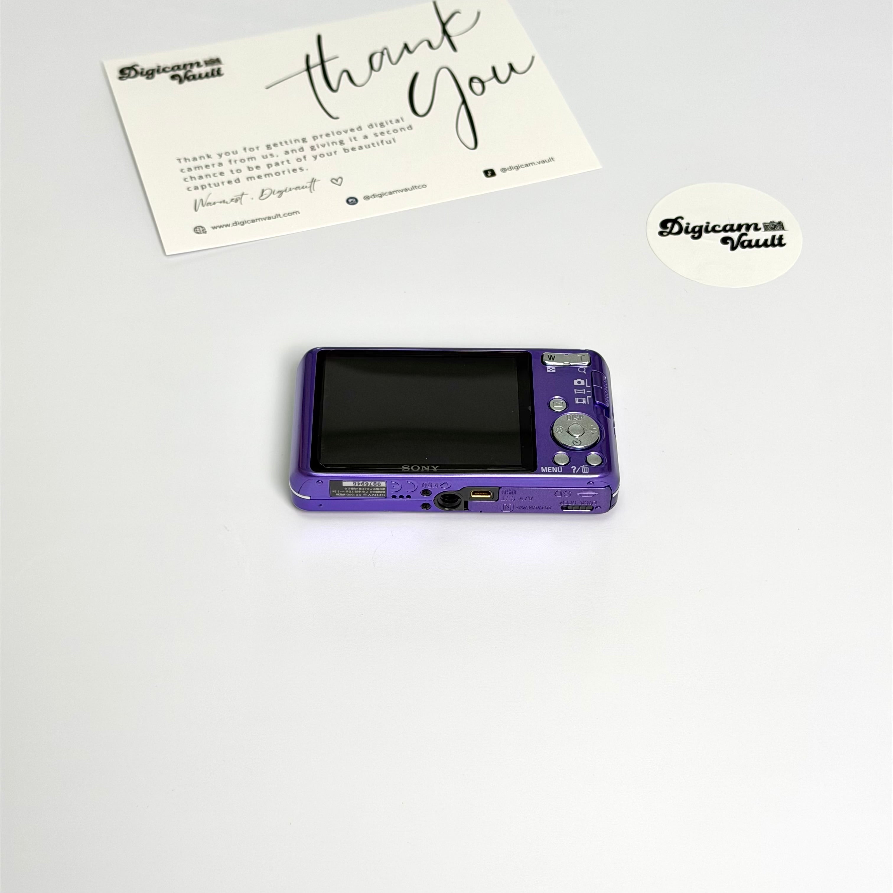 SONY CYBERSHOT DSC-W630 [PURPLE]
