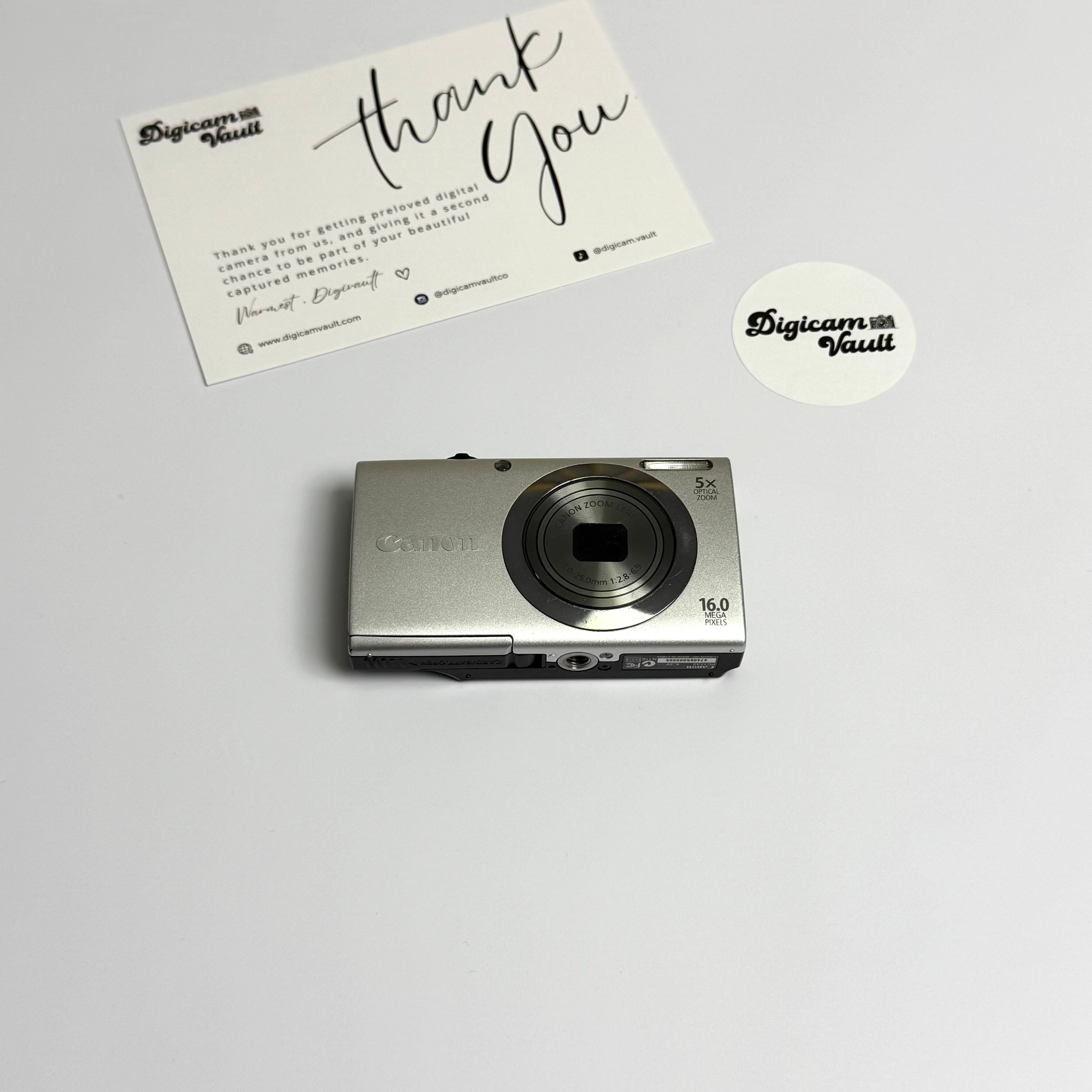 CANON POWERSHOT A2400 IS [SILVER]