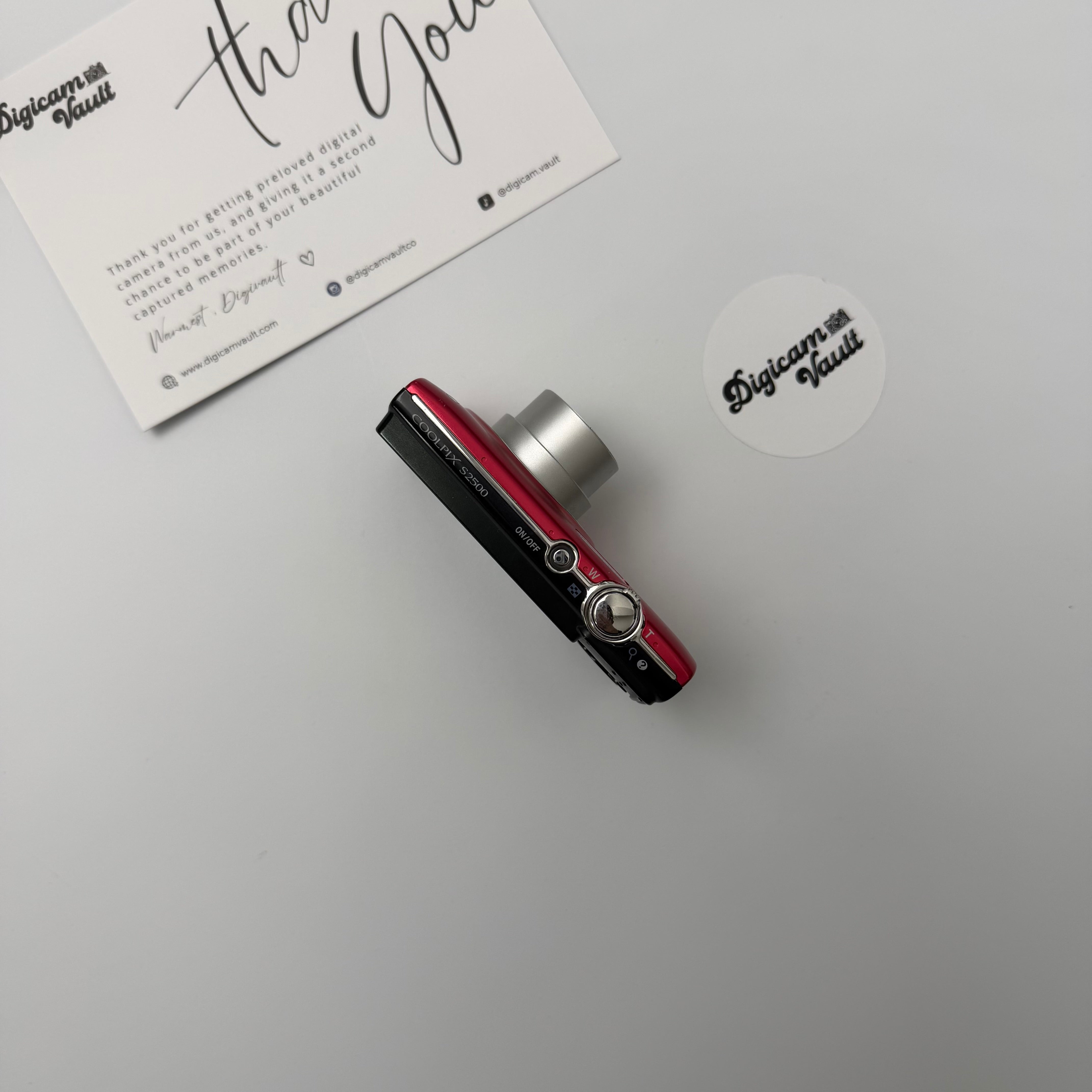 NIKON COOLPIX S2500 [RED]