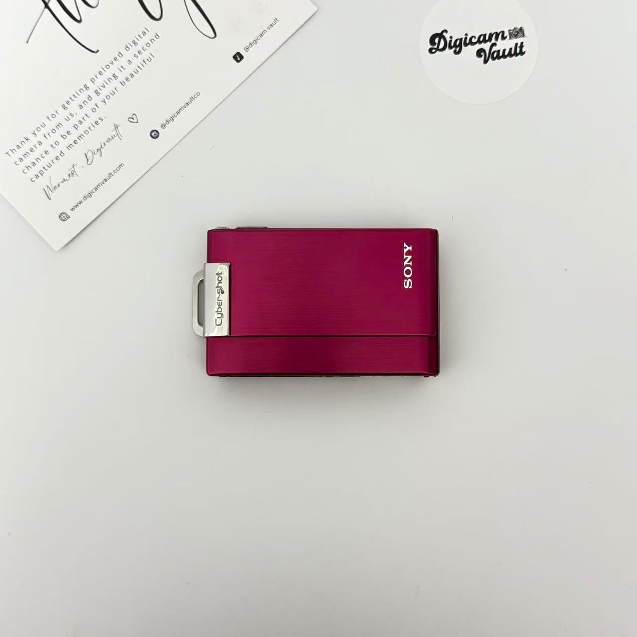 SONY CYBERSHOT DSC-T200 [ROSE RED]