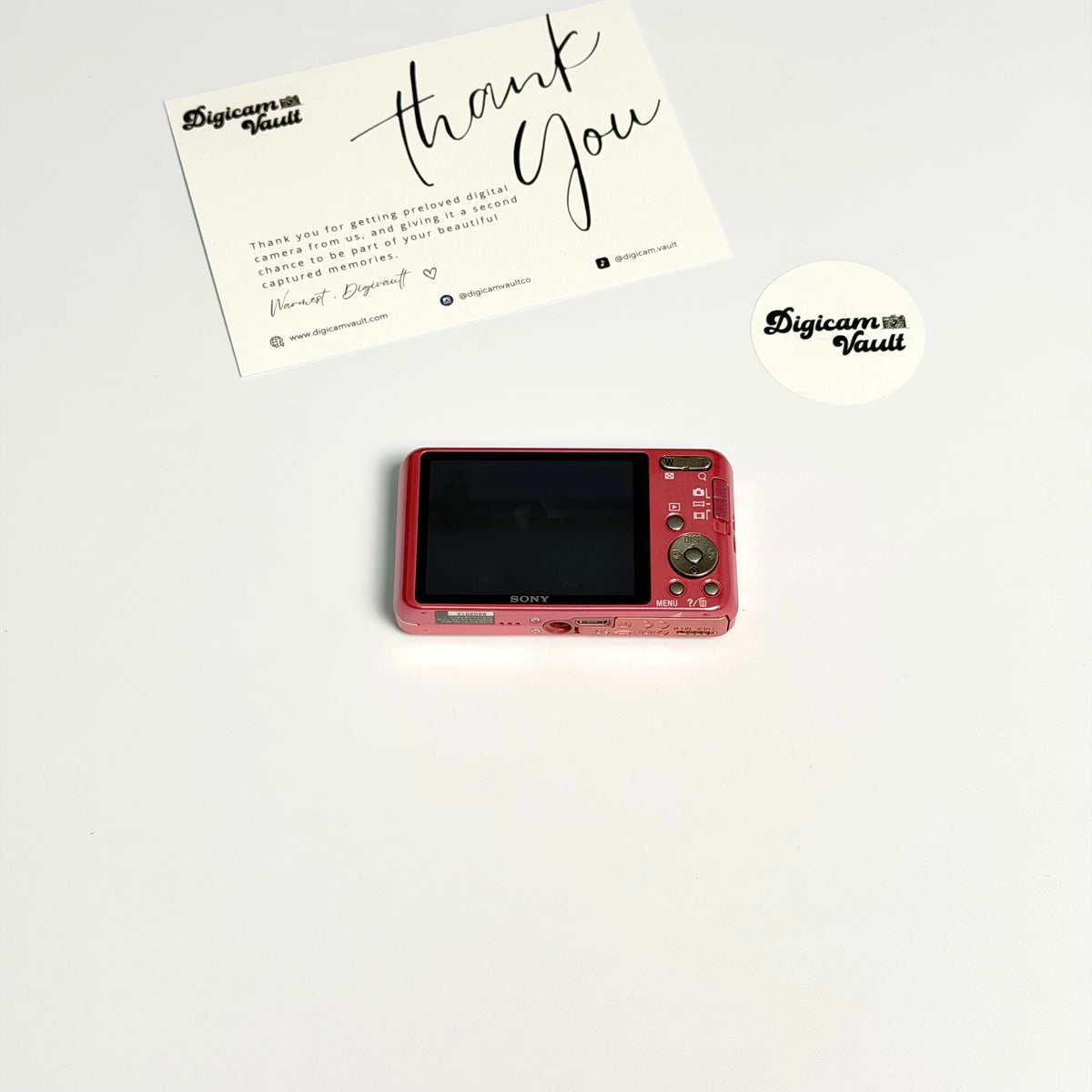 SONY CYBERSHOT W570 [PINK] - TEAM FAV✮