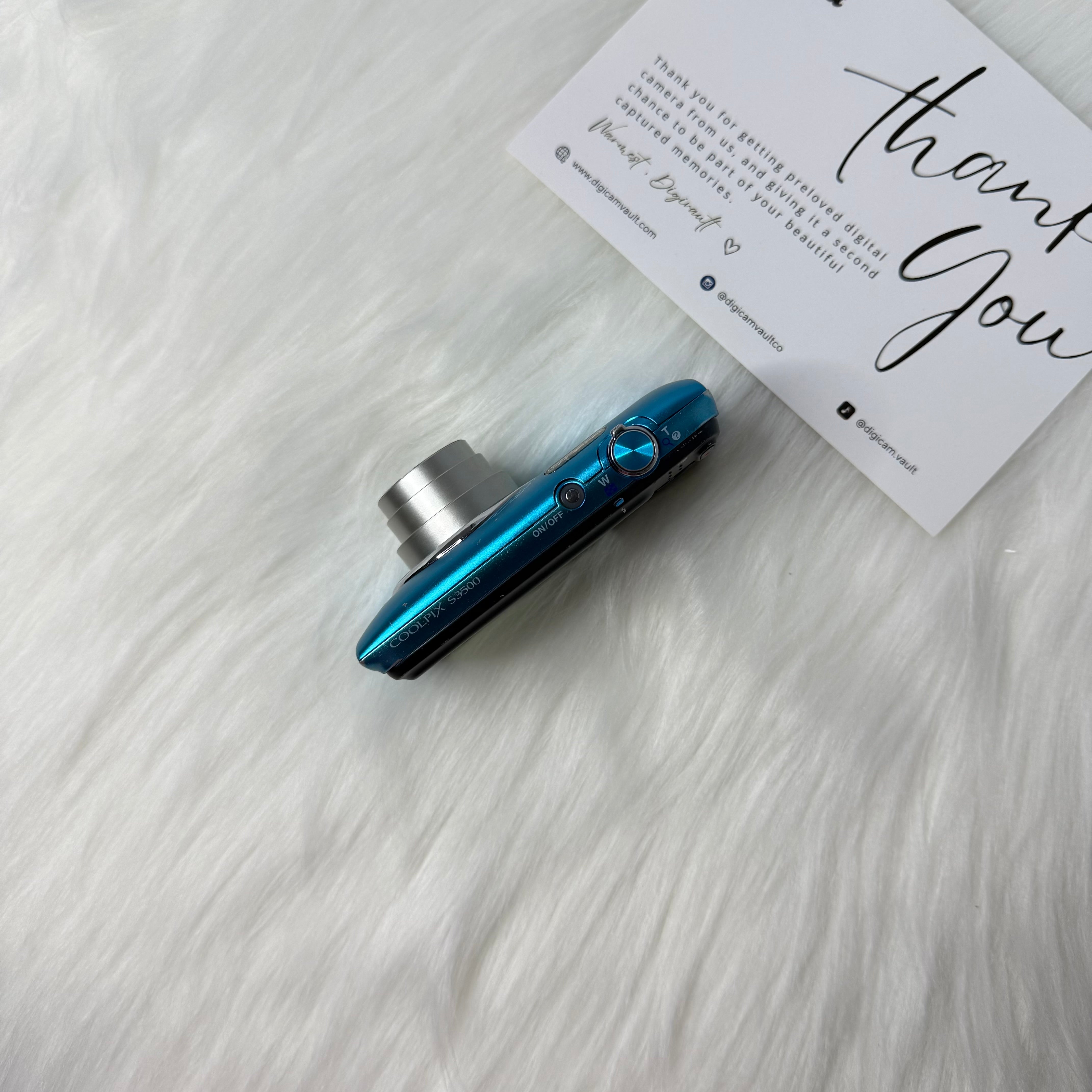 NIKON COOLPIX S3500 [BLUE]