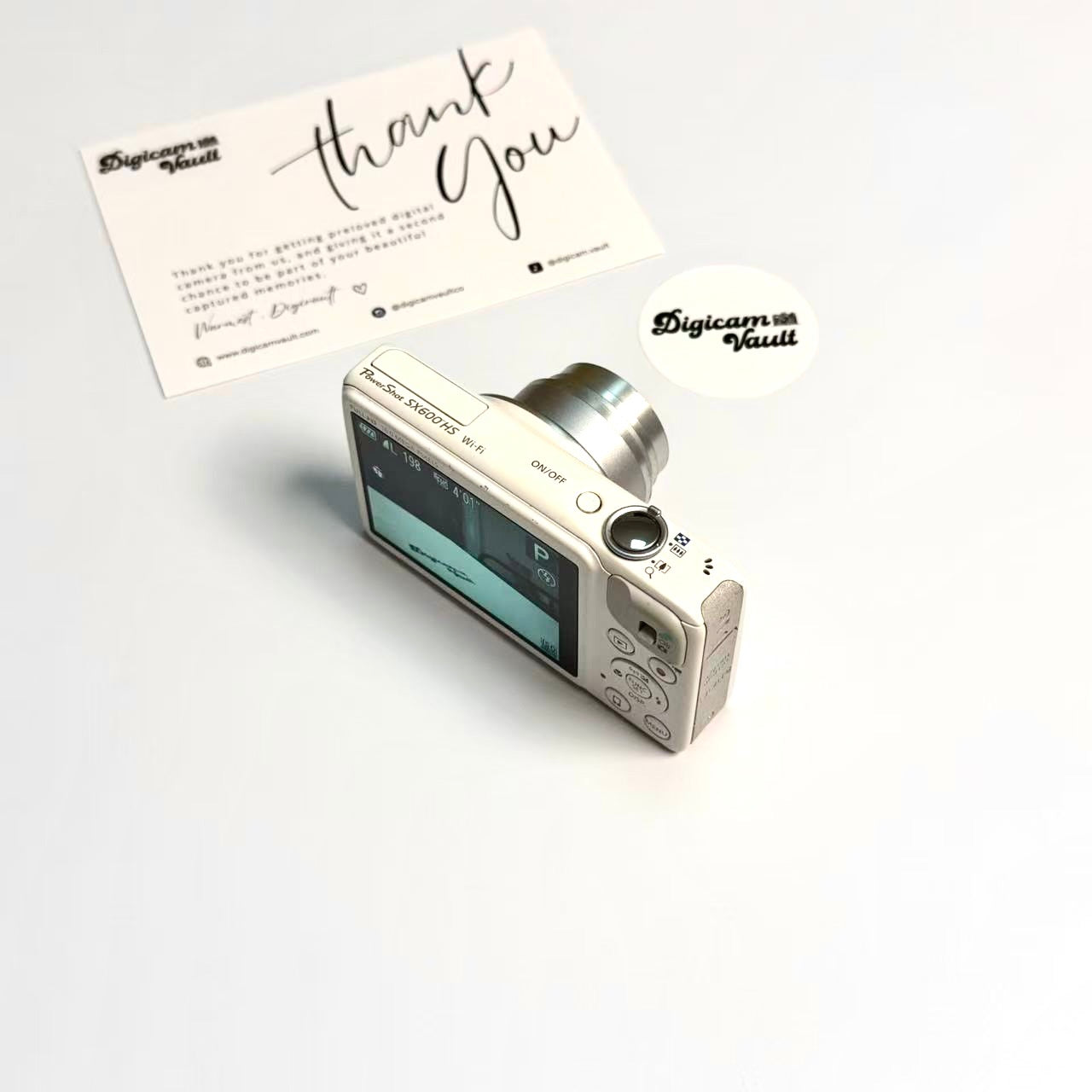 CANON POWERSHOT SX600HS [WHITE]