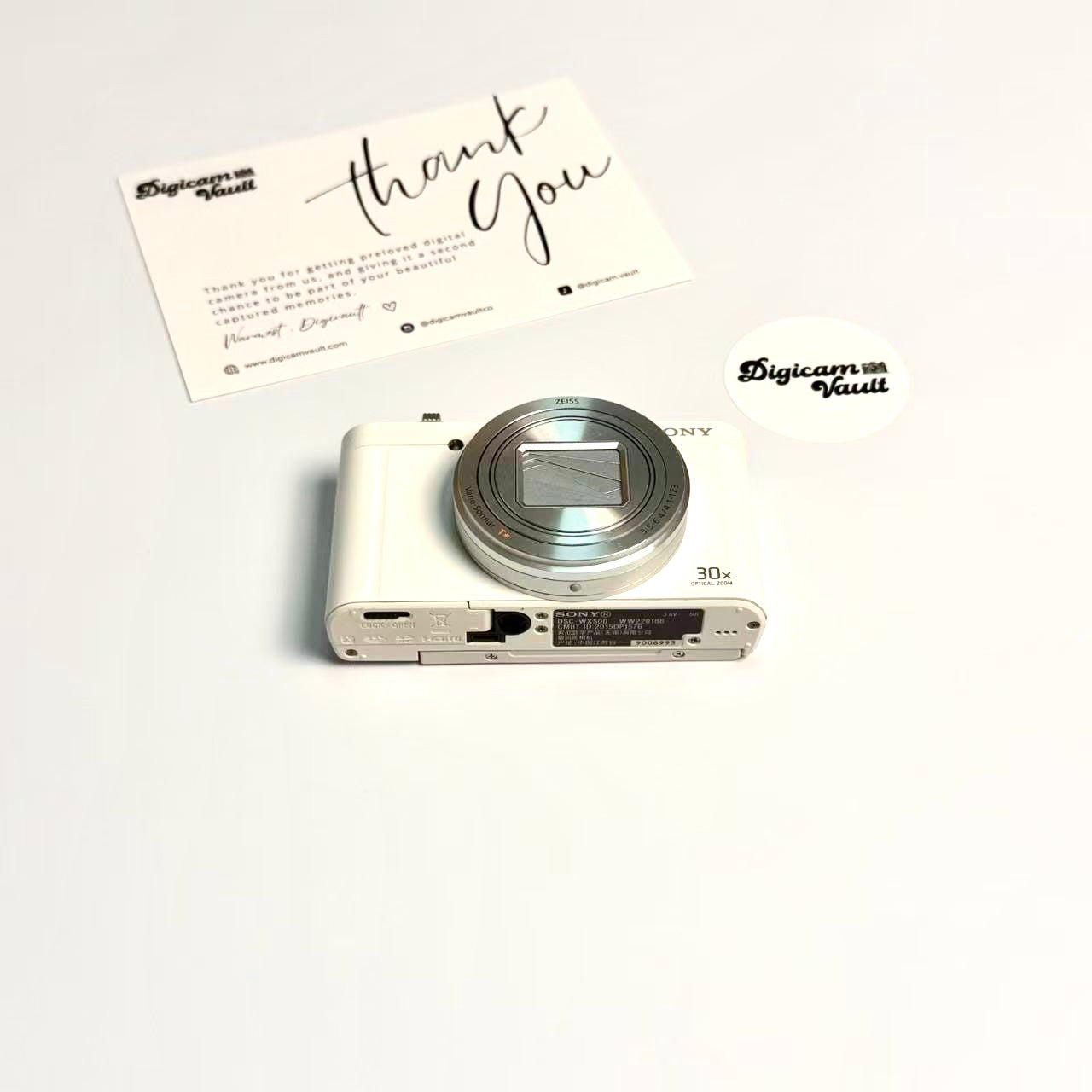 SONY CYBERSHOT DSC-WX500 [WHITE]