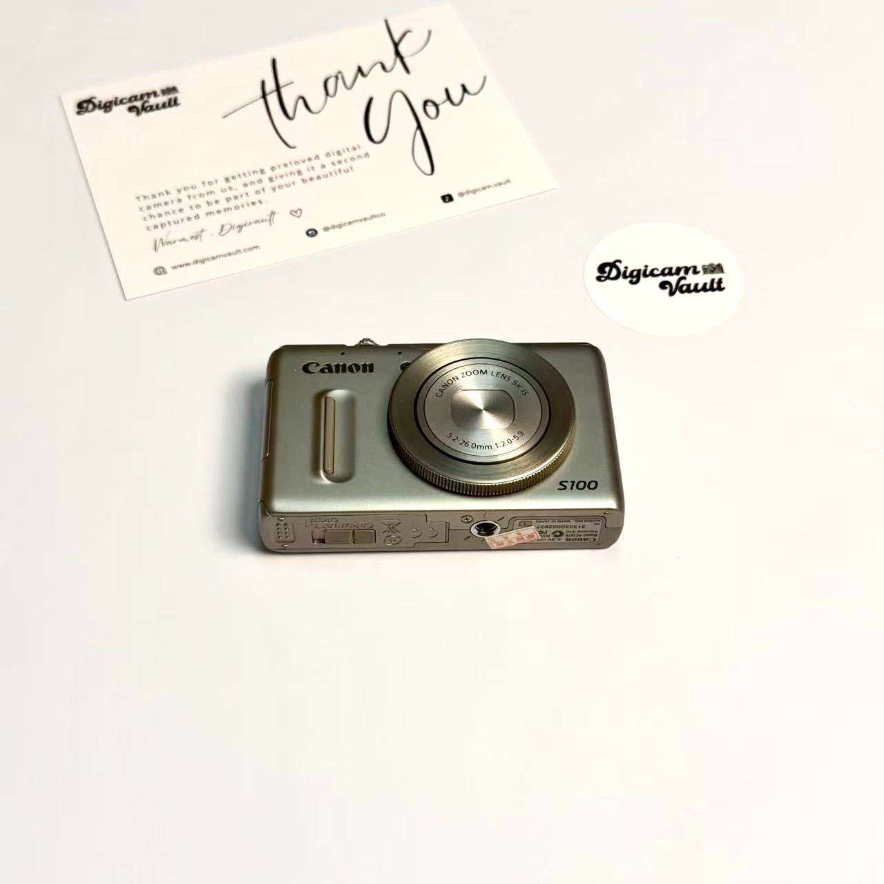 CANON POWERSHOT S100 [SILVER GRAY]