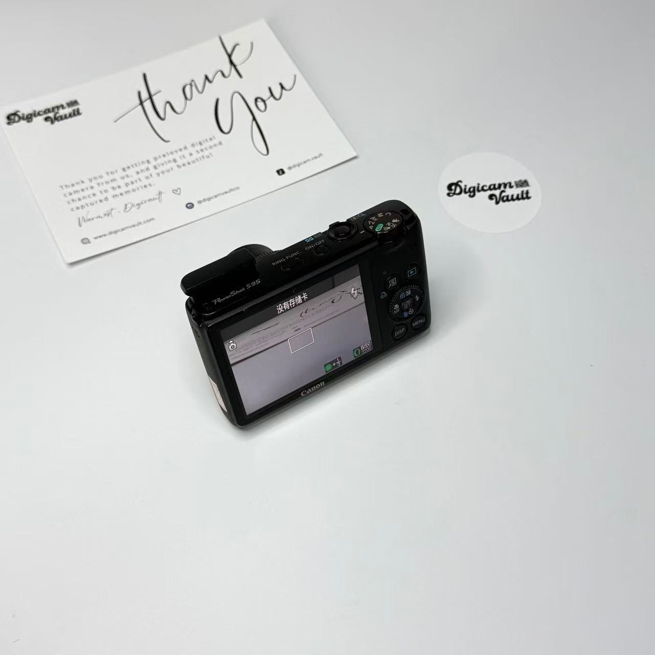 CANON POWERSHOT S95 [BLACK] - DUPE G7X