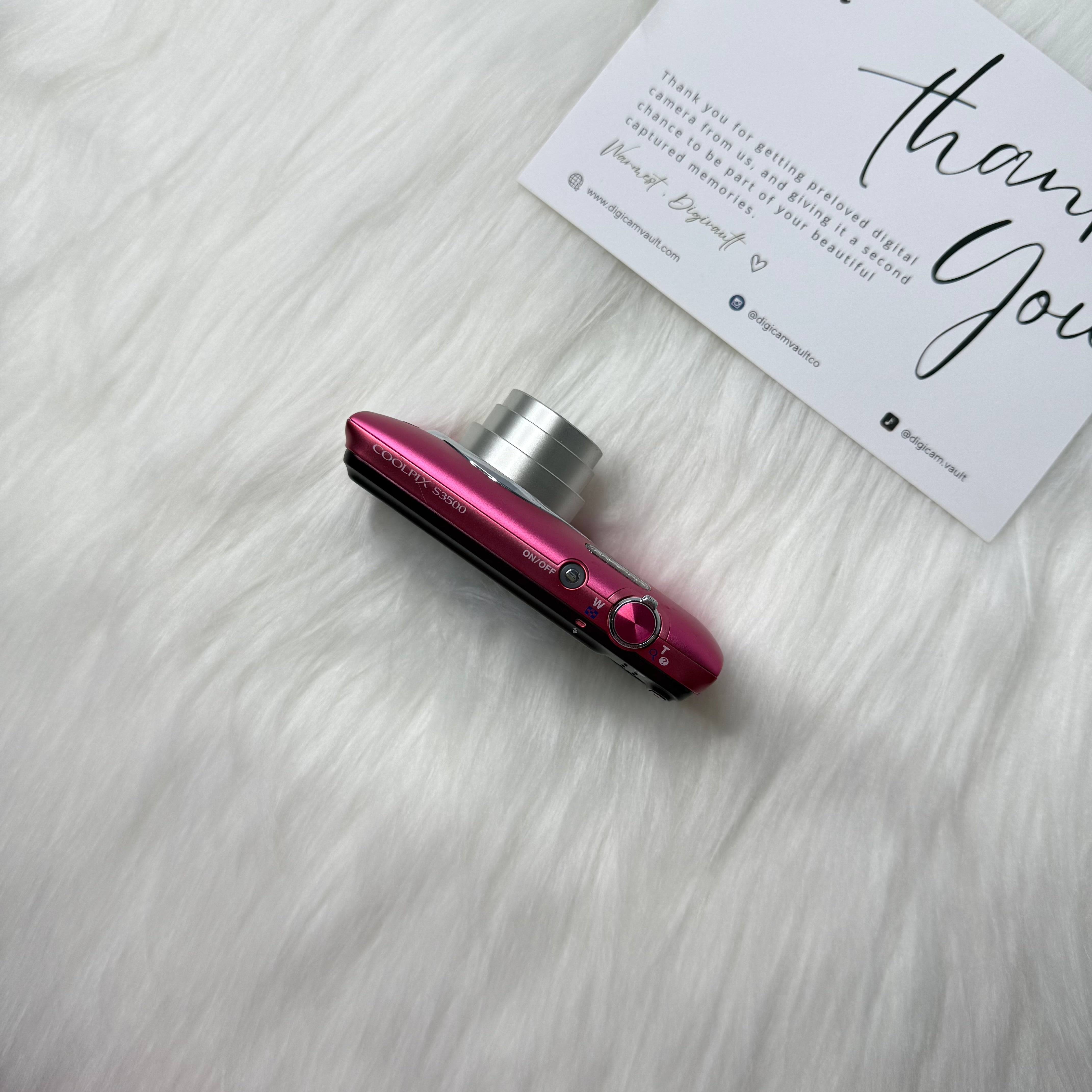 NIKON COOLPIX S3500 [PINK]