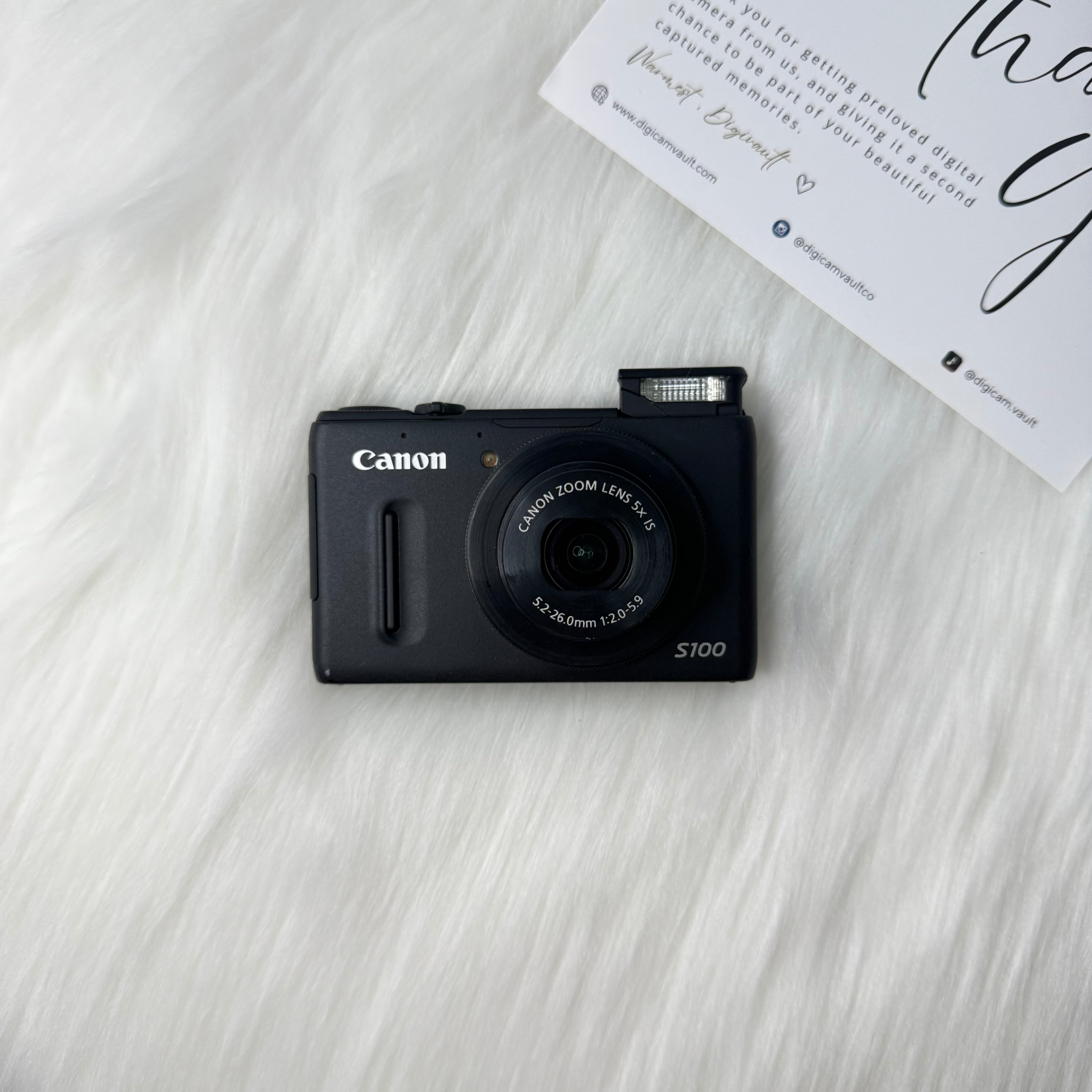 CANON POWERSHOT S100 [BLACK]
