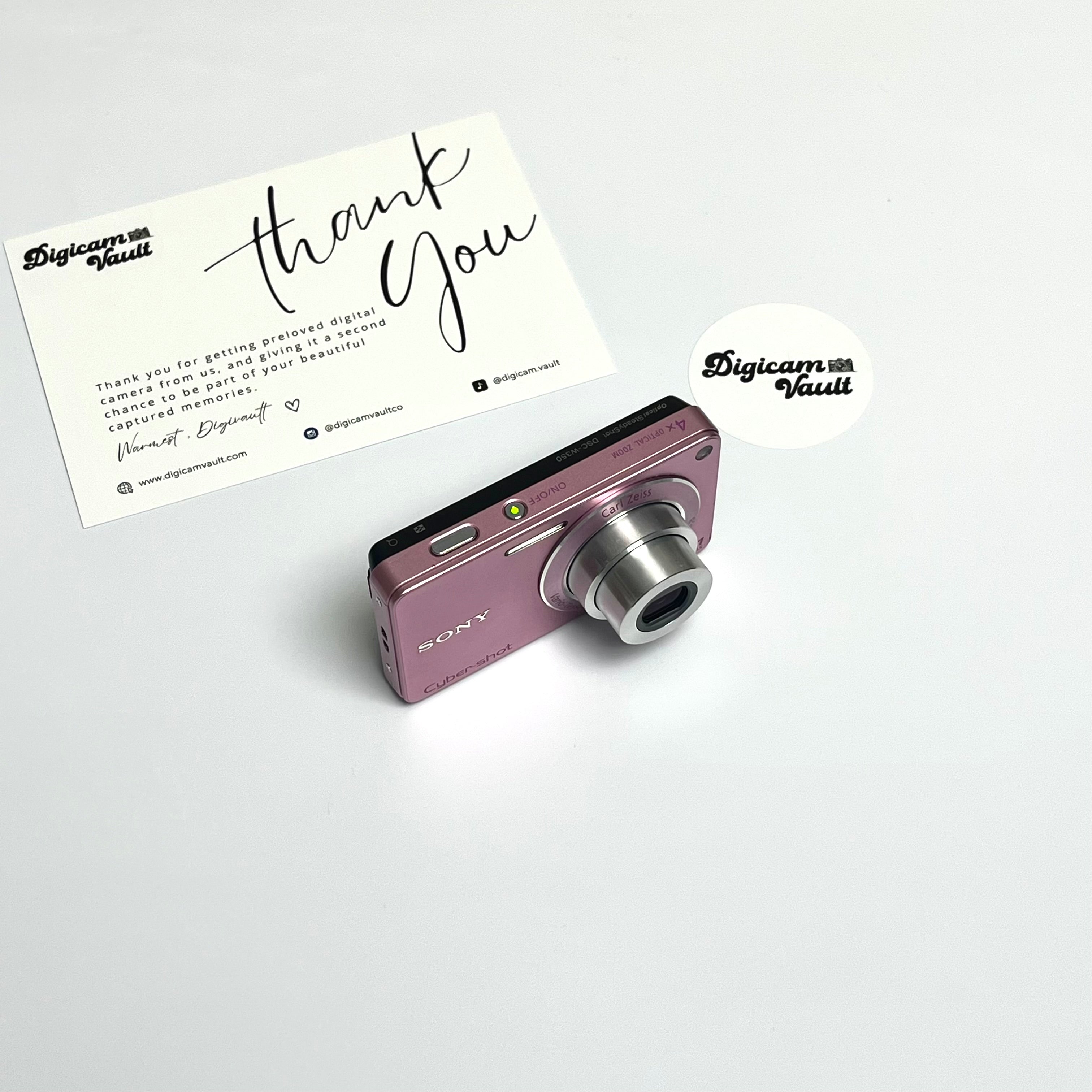 SONY CYBERSHOT DSC-W350 [PINK] - TEAM FAV✮ (Copy)