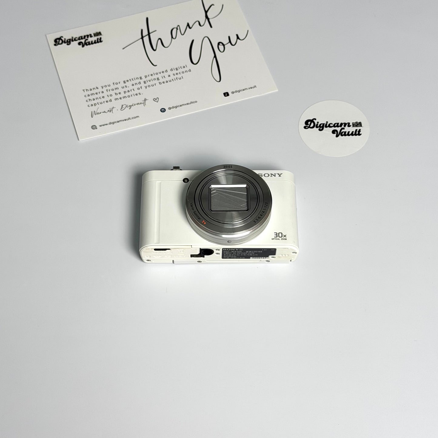 SONY CYBERSHOT DSC-WX500 [WHITE]