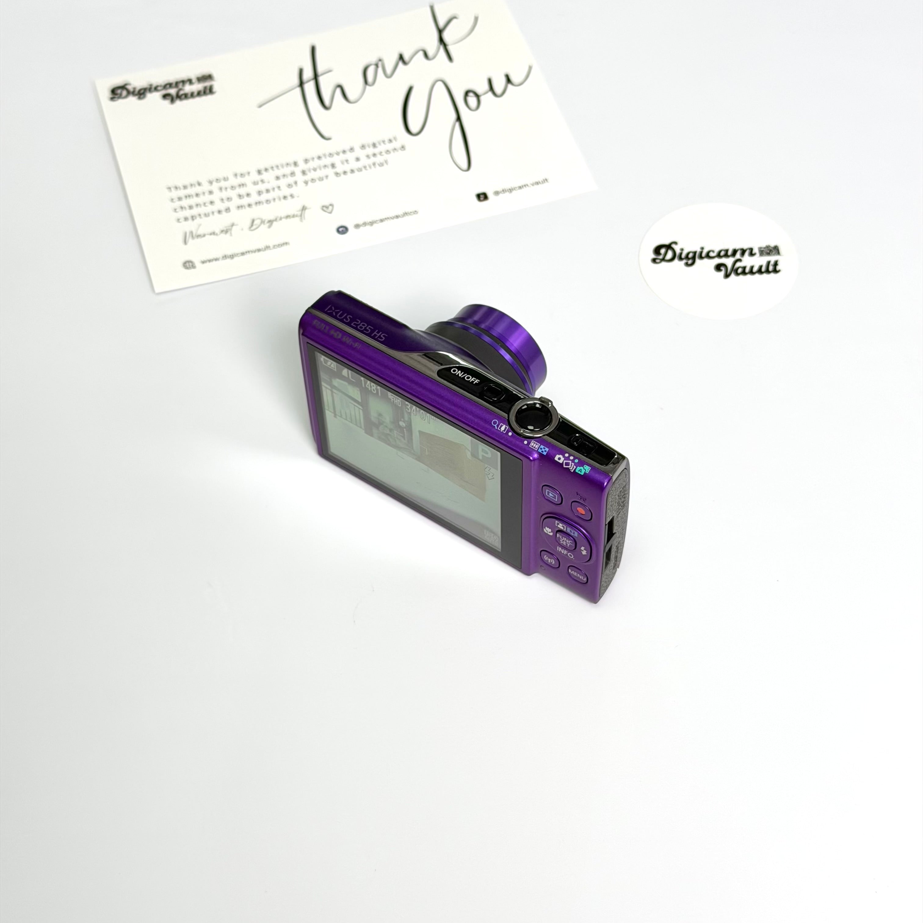 CANON IXUS 285 HS [PURPLE] - POPULAR ✮