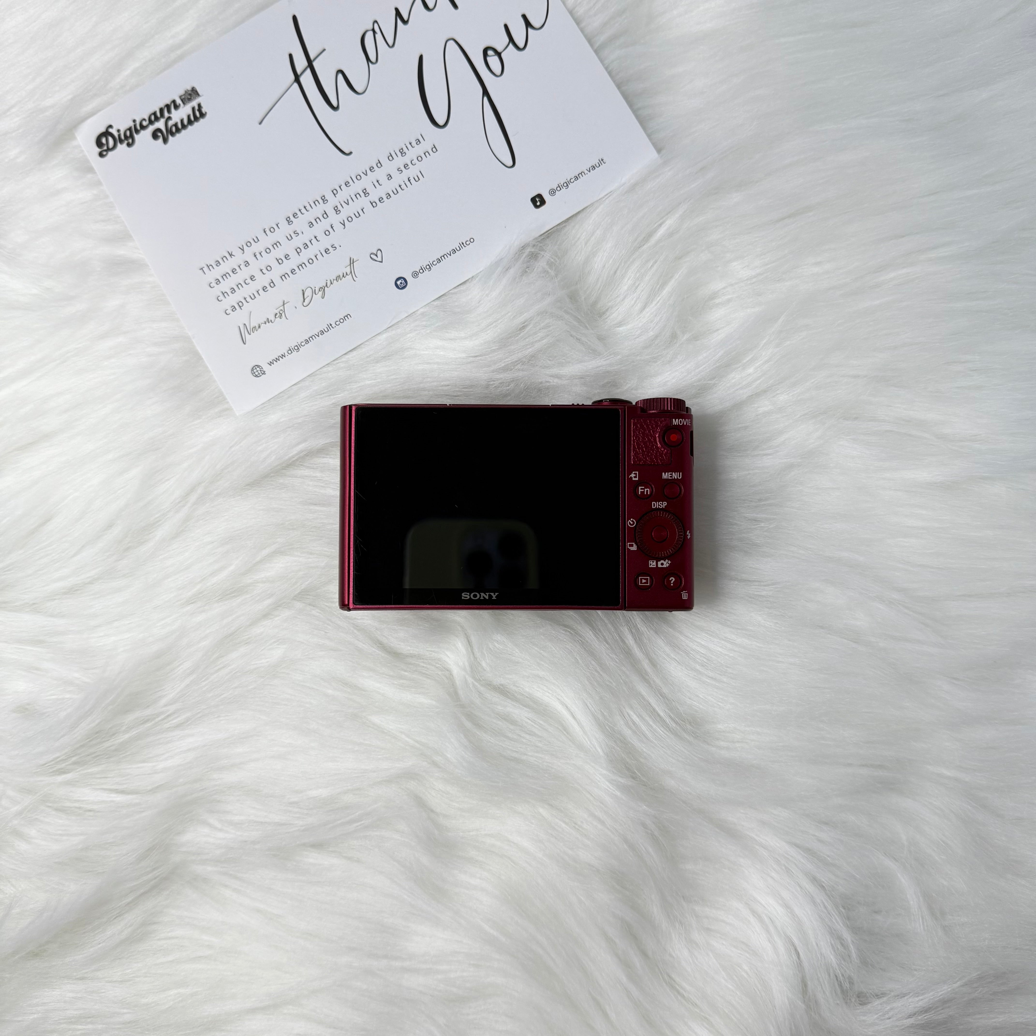 SONY CYBERSHOT DSC-WX500 [RED]
