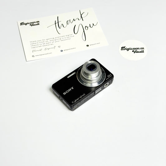 SONY CYBERSHOT DSC-W350 [BLACK] - TEAM FAV✮