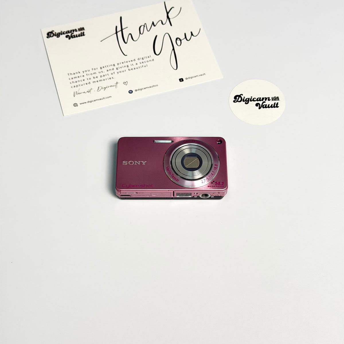 SONY CYBERSHOT DSC-W350 [PINK] - TEAM FAV✮