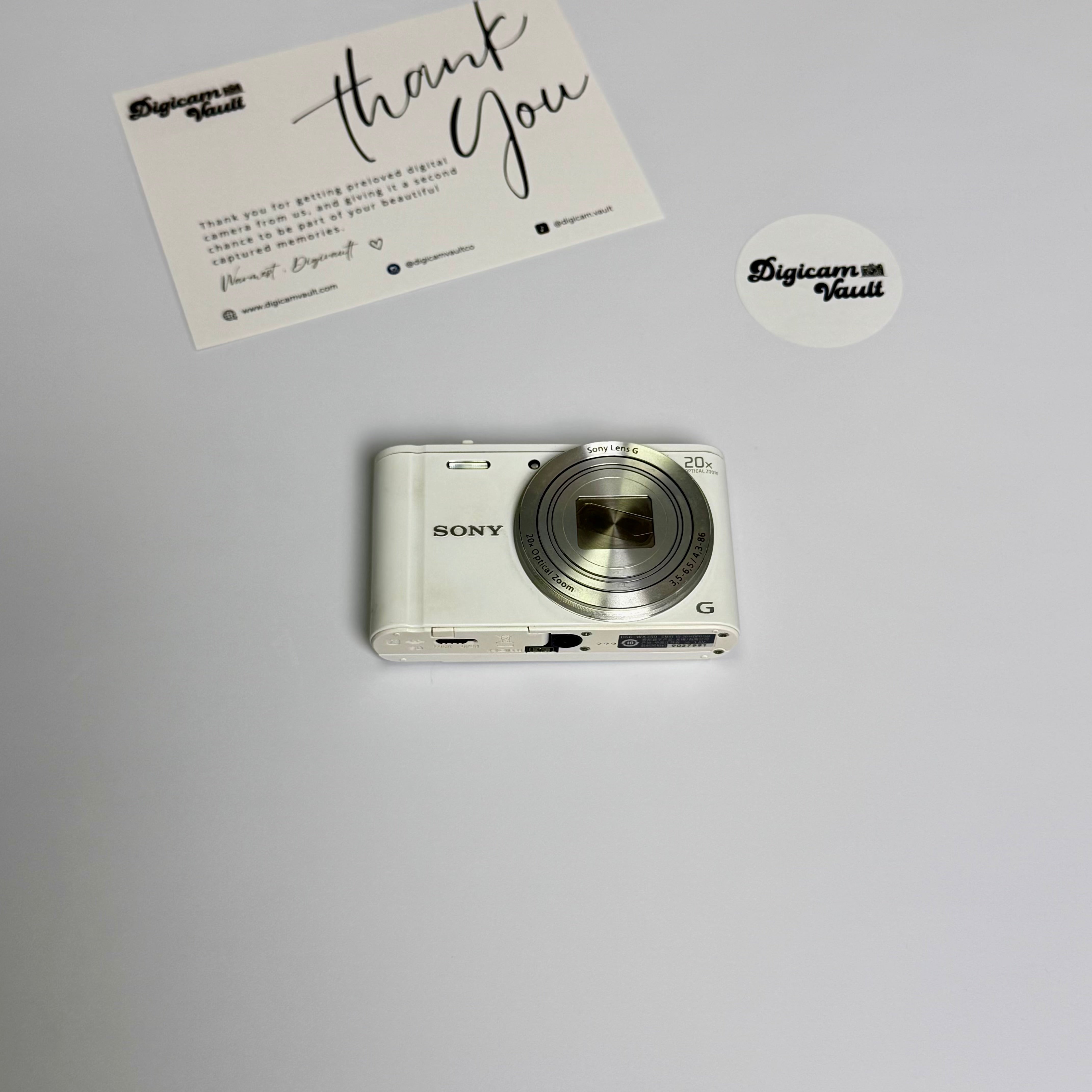 SONY CYBERSHOT DSC-WX350 [WHITE]