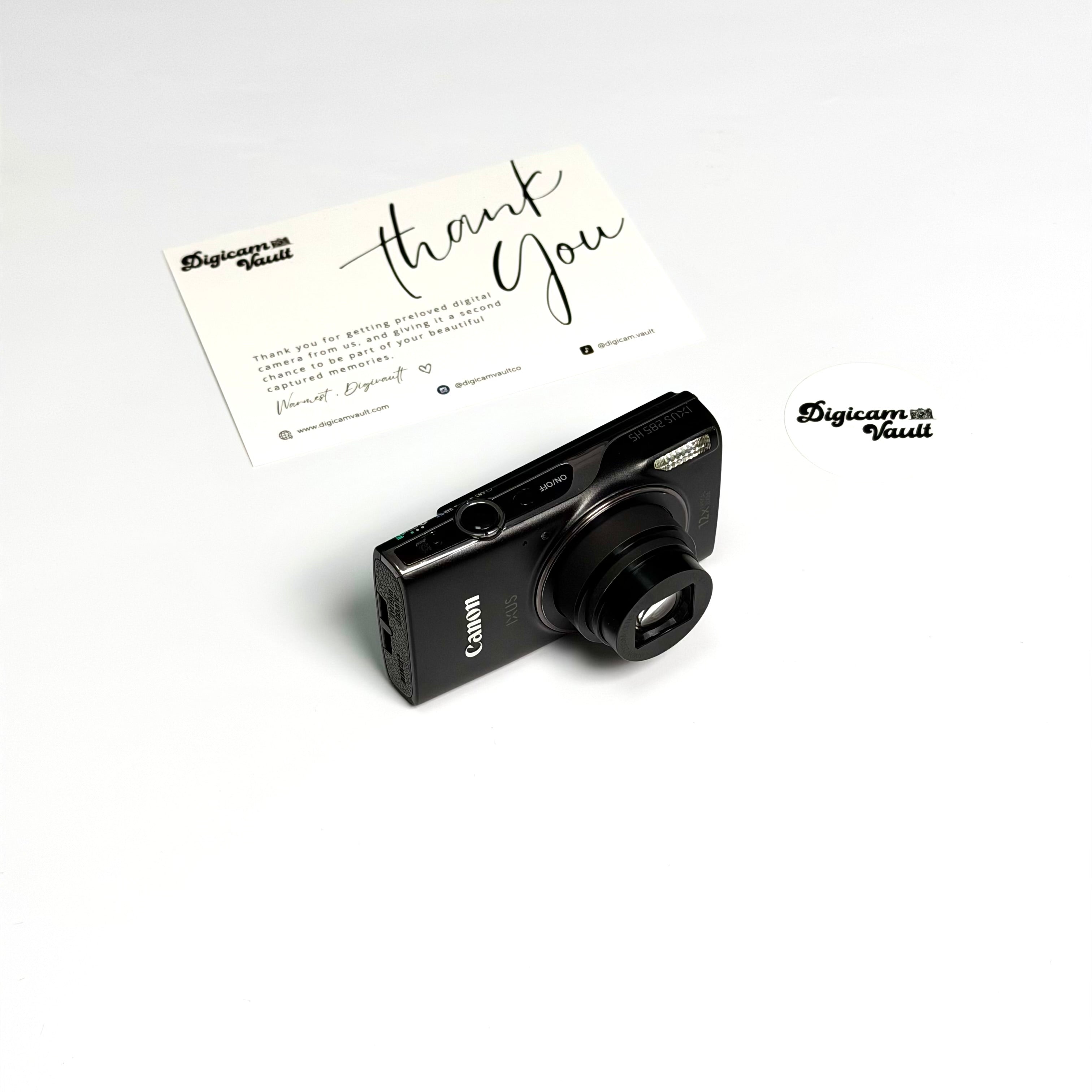 CANON POWERSHOT ELPH 360 HS / IXUS 285 [BLACK] - POPULAR ✮