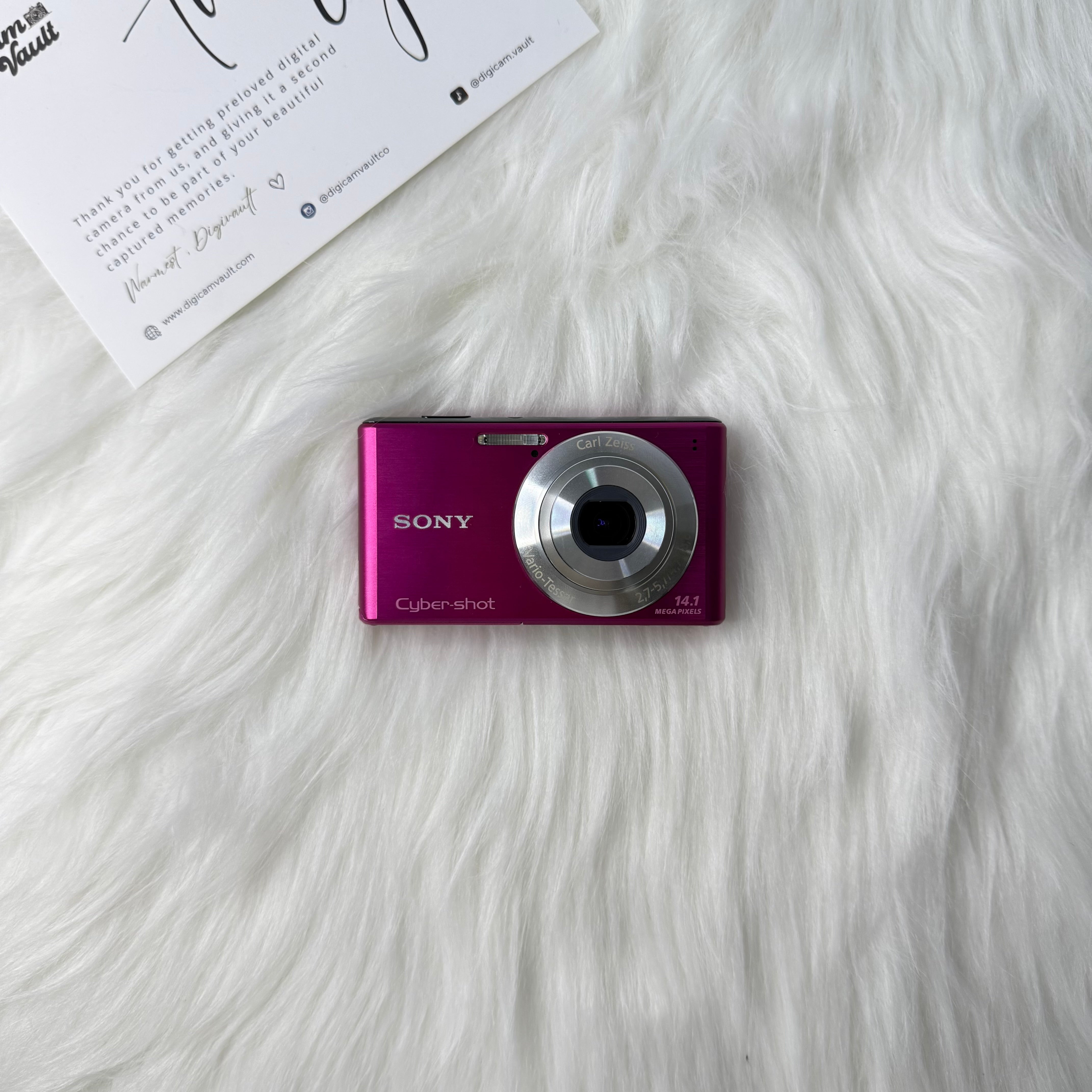 SONY CYBERSHOT DSC-W530 [PINK]