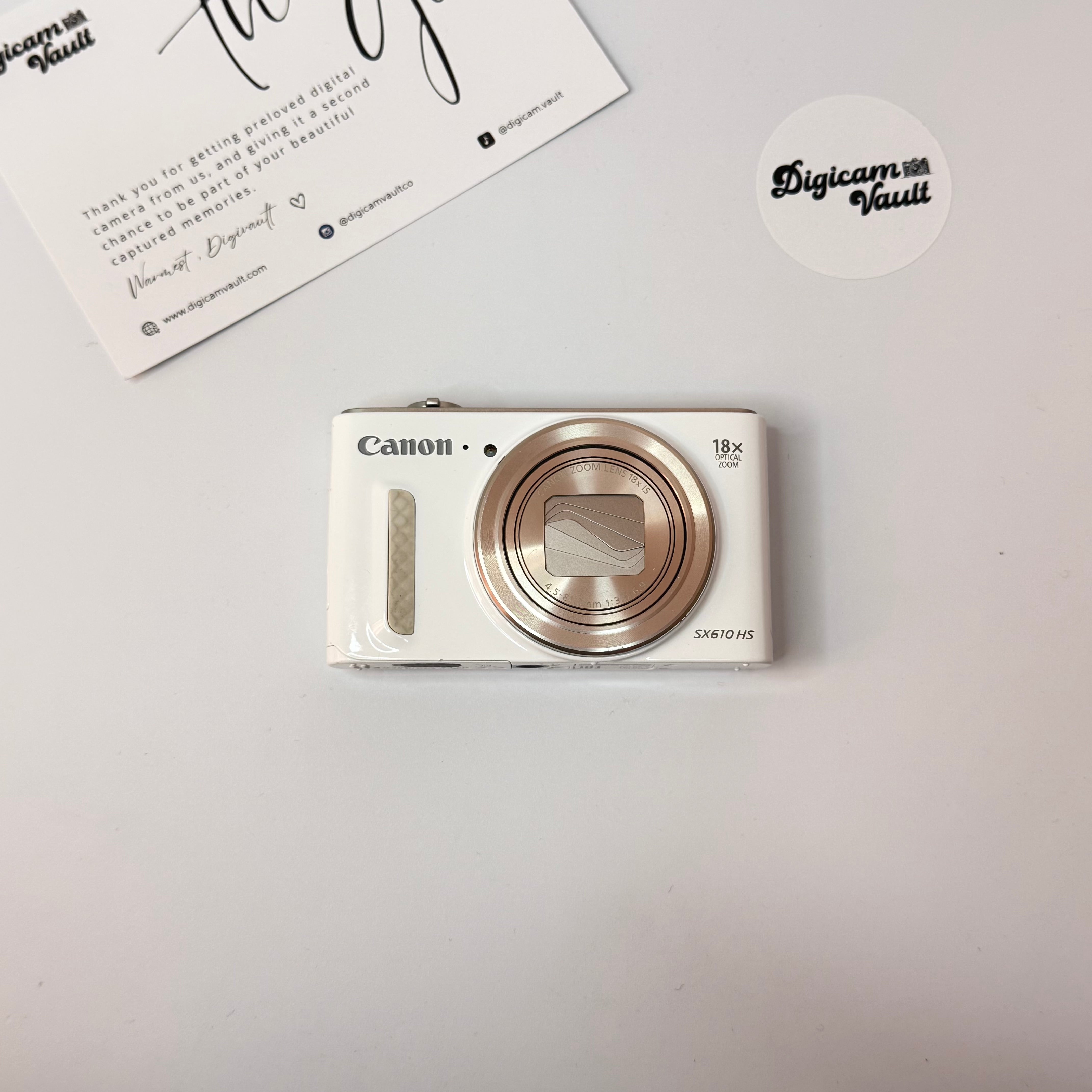 CANON POWERSHOT SX610HS [WHITE]