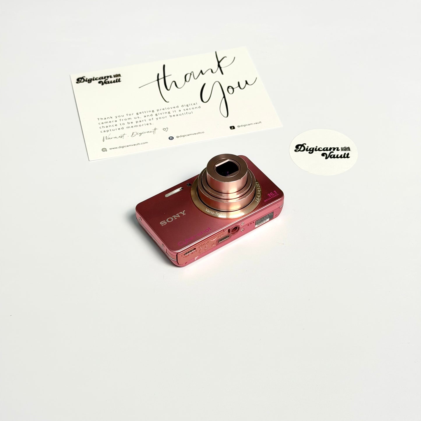 SONY CYBERSHOT W570 [PINK] - TEAM FAV✮