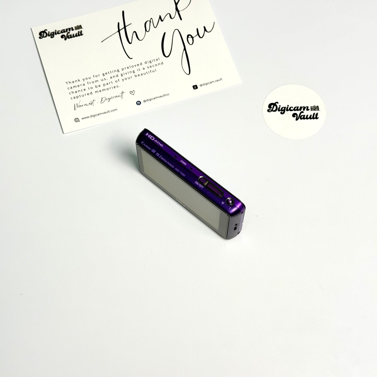 SONY CYBERSHOT DSC-TX66 [PURPLE]