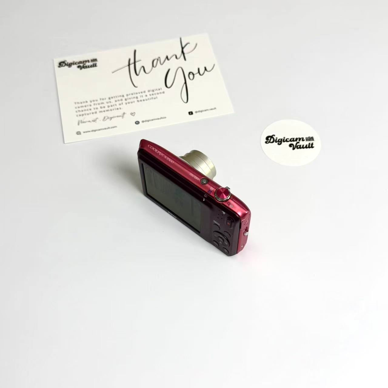 NIKON COOLPIX S3500 [PINK]