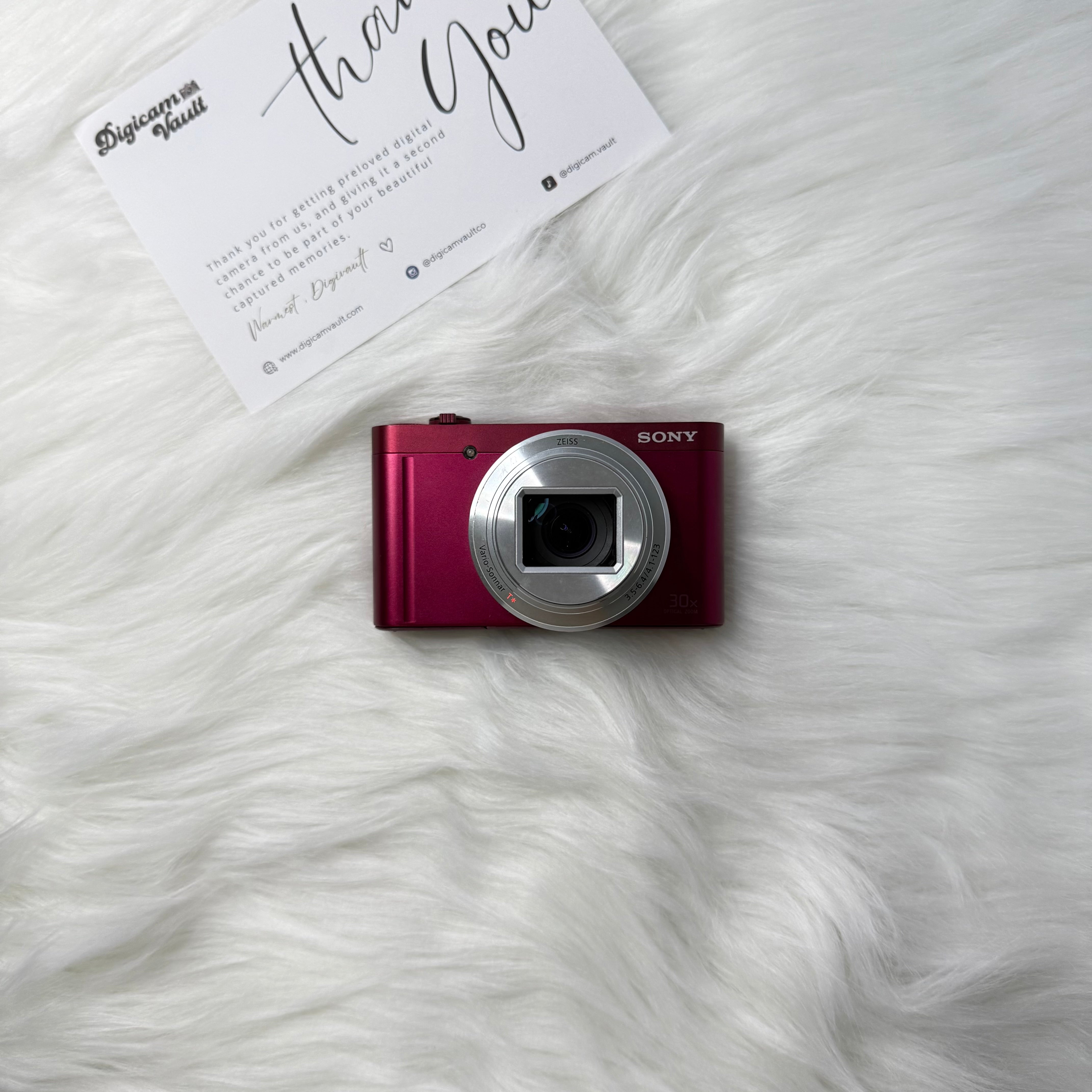 SONY CYBERSHOT DSC-WX500 [RED]