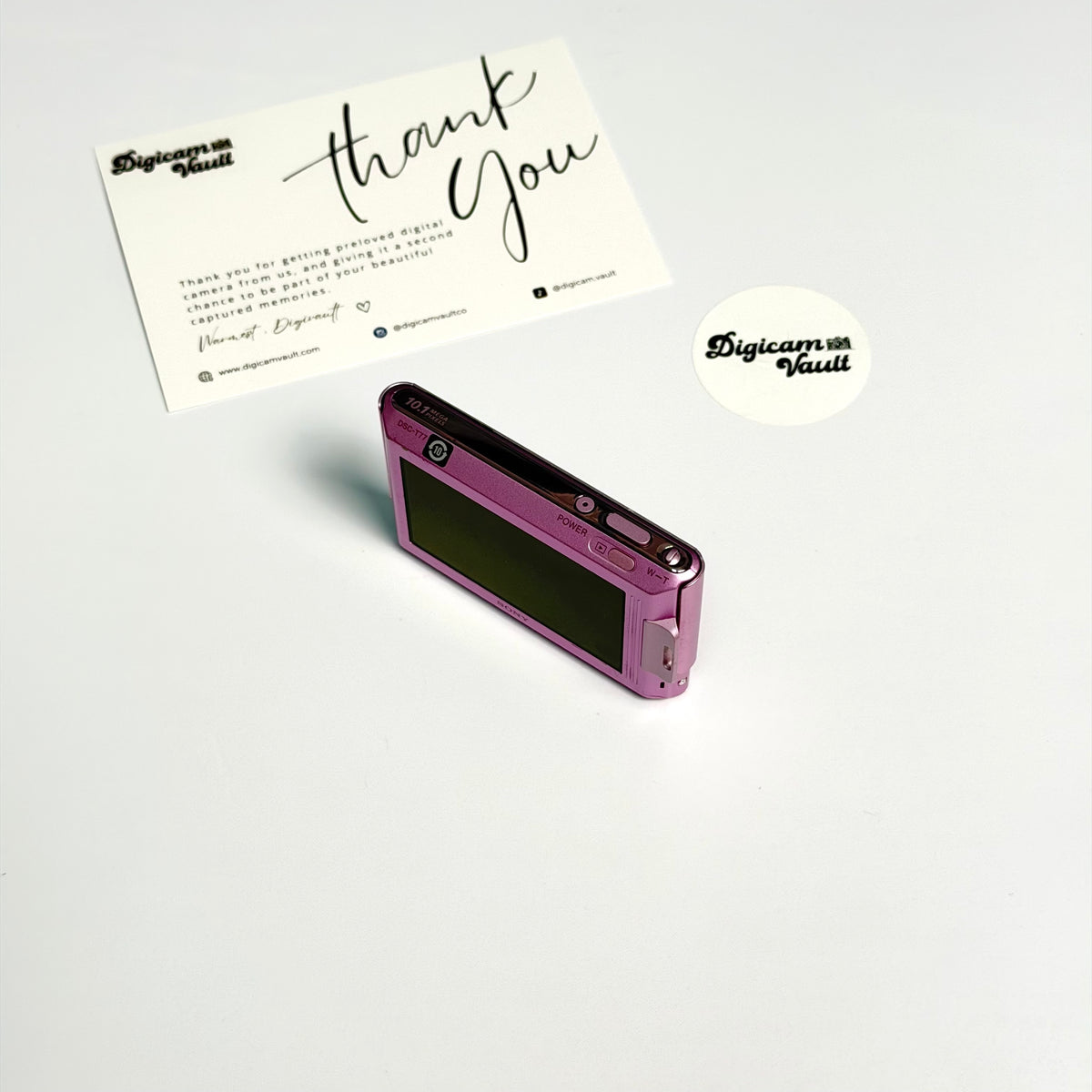 SONY CYBERSHOT T77 [PINK]