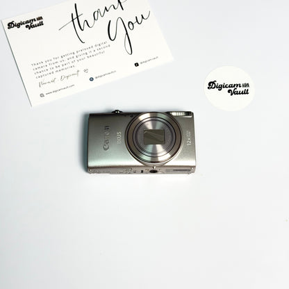 CANON POWERSHOT ELPH 360 HS / IXUS 285 HS [SILVER] - POPULAR ✮