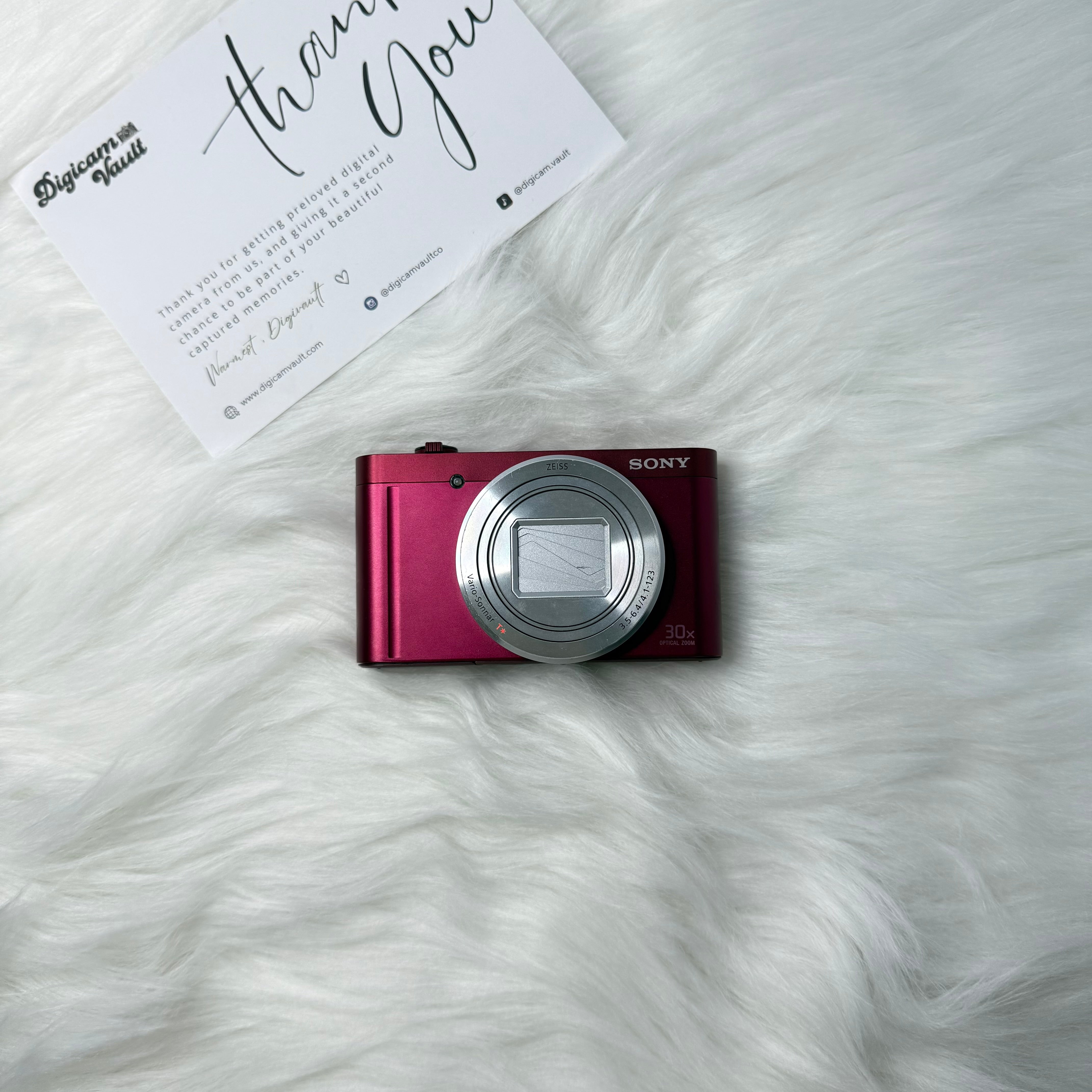 SONY CYBERSHOT DSC-WX500 [RED]