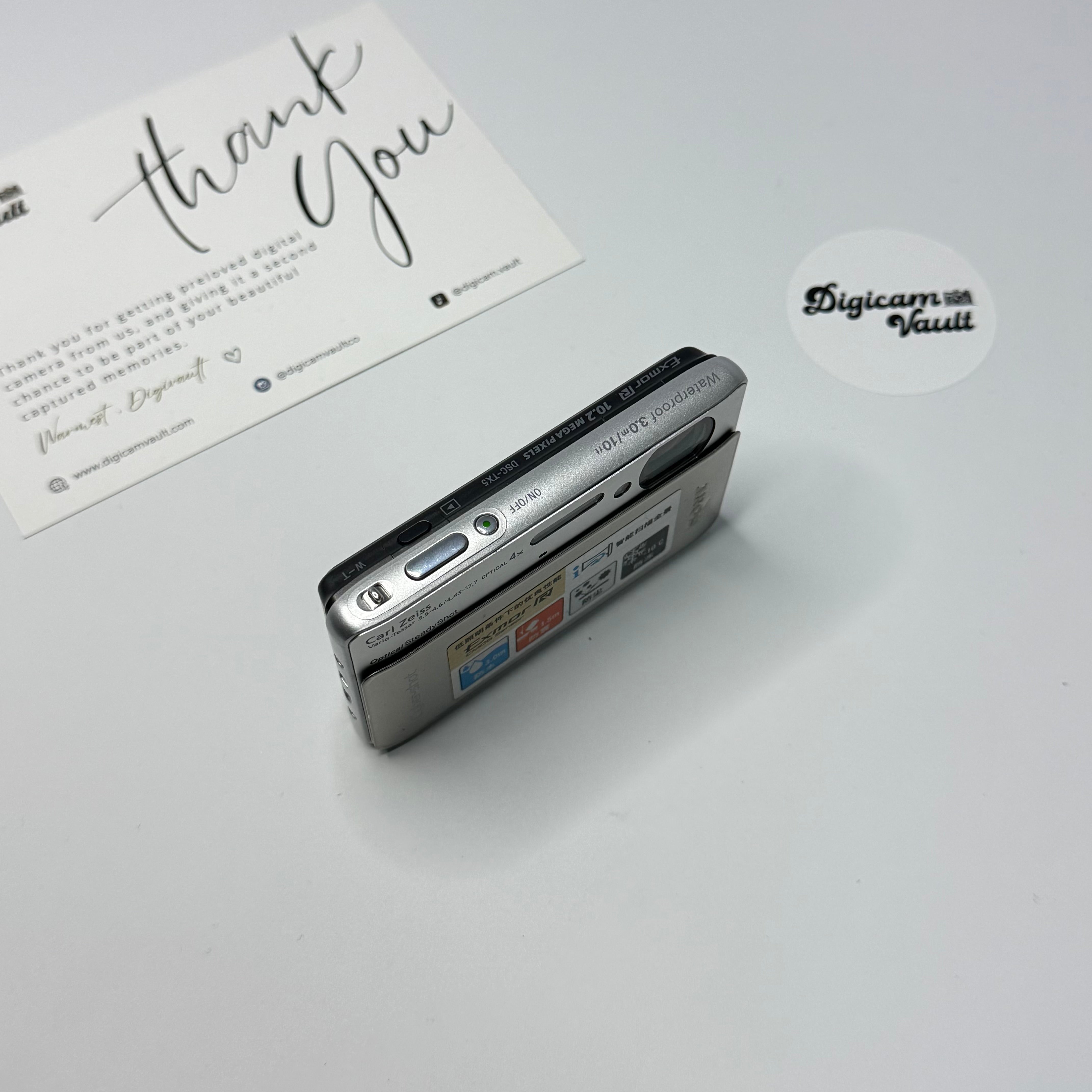 SONY CYBERSHOT DSC-TX5 [SILVER]