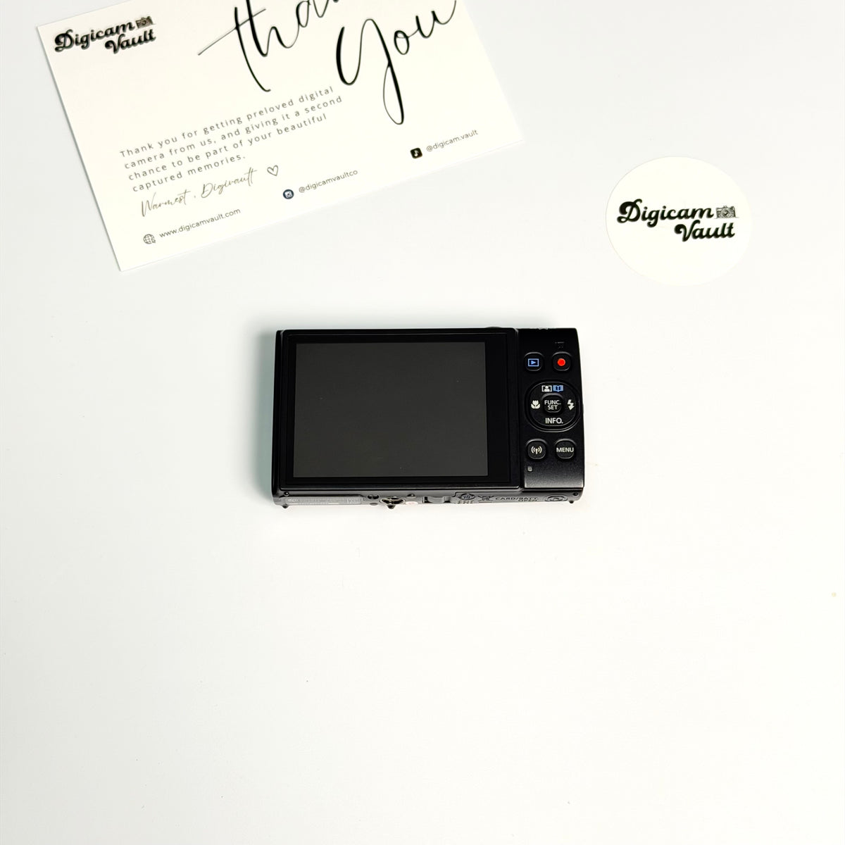 CANON POWERSHOT ELPH 360 HS / IXUS 285 [BLACK] - POPULAR ✮