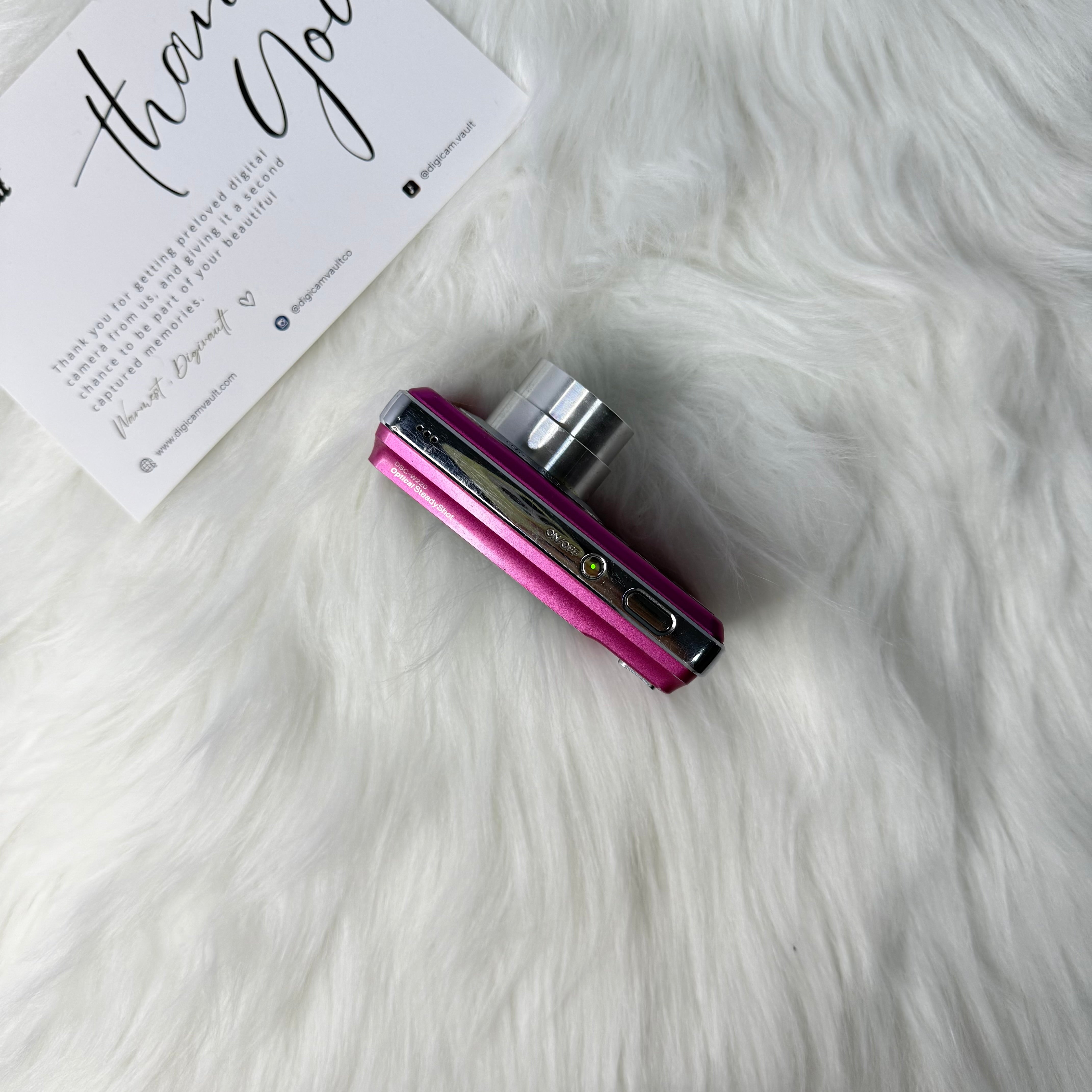 SONY CYBERSHOT DSC-W220 [PINK]