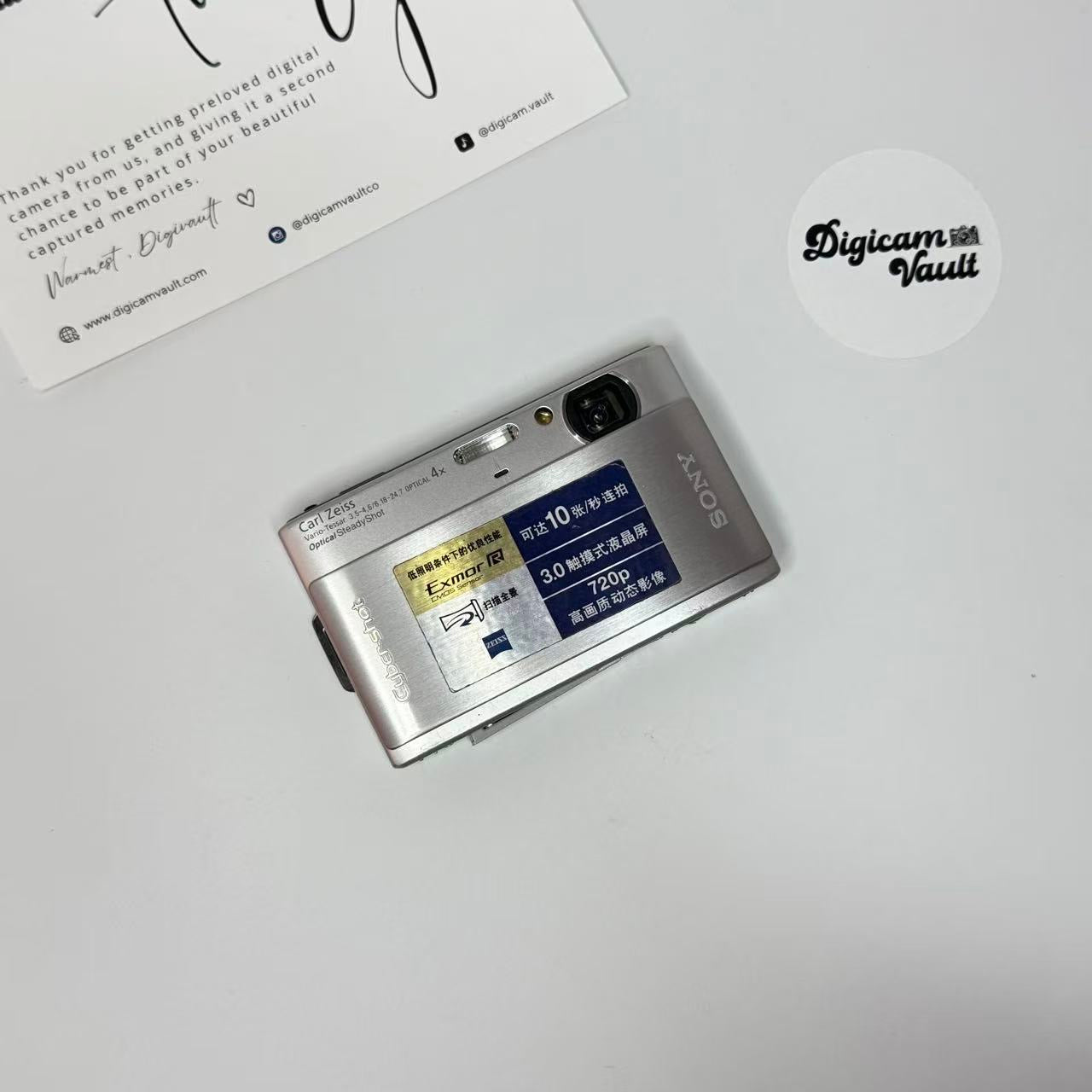 SONY CYBERSHOT DSC-TX1 [SILVER]